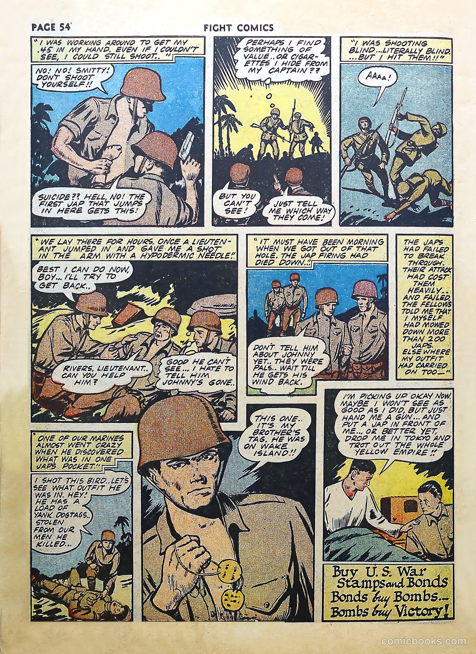 Fight Comics #25 (1943) — page 56 of 68