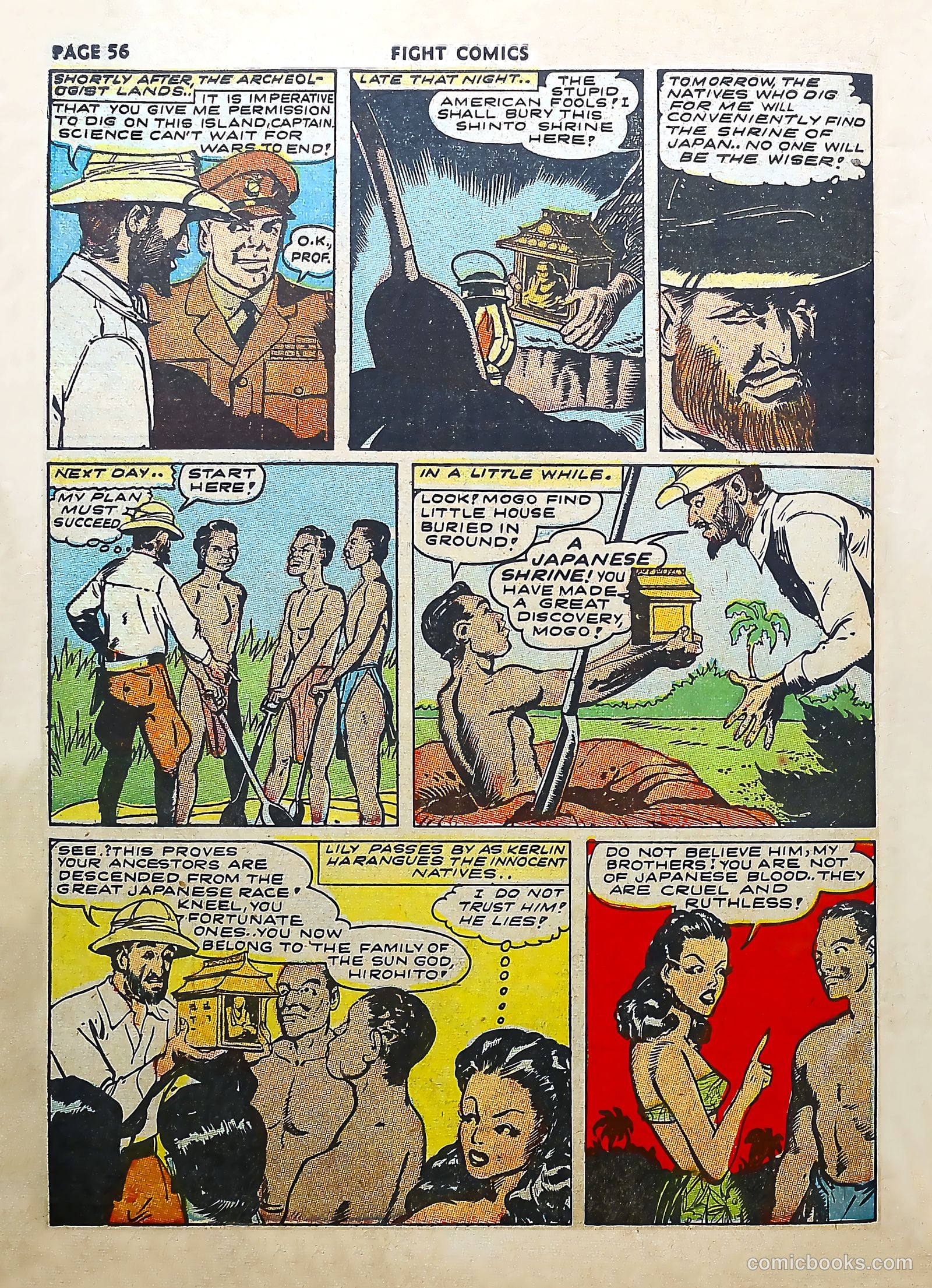 Fight Comics #25 (1943) — page 58 of 68