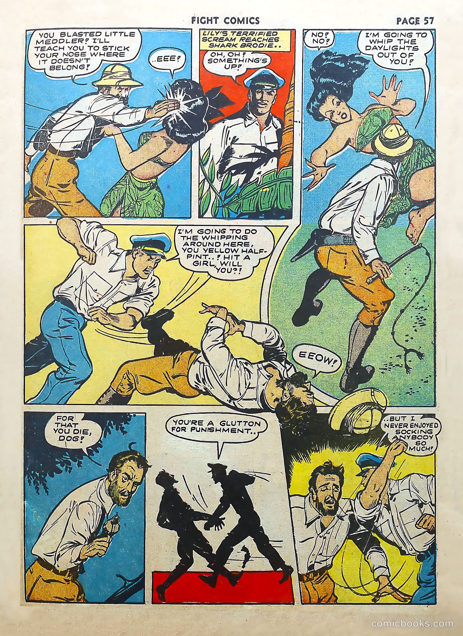Fight Comics #25 (1943) — page 59 of 68