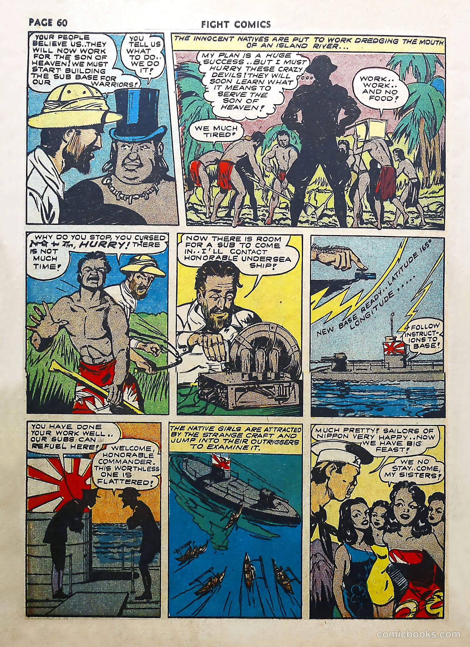 Fight Comics #25 (1943) — page 62 of 68