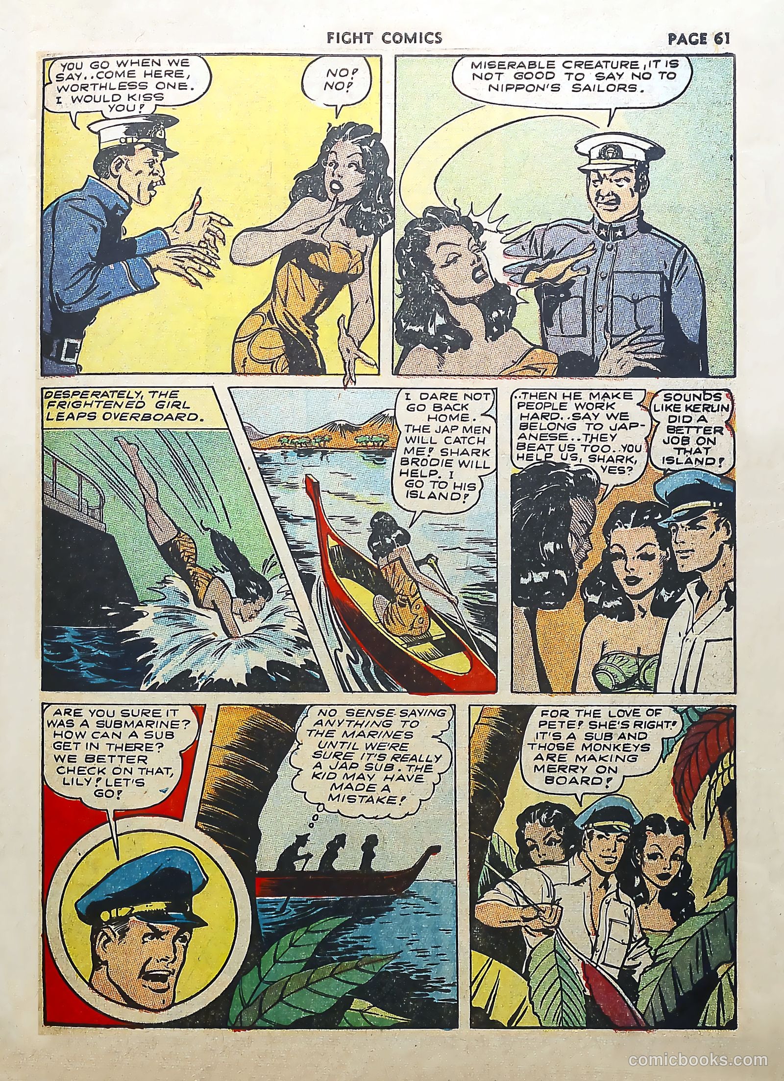Fight Comics #25 (1943) — page 63 of 68