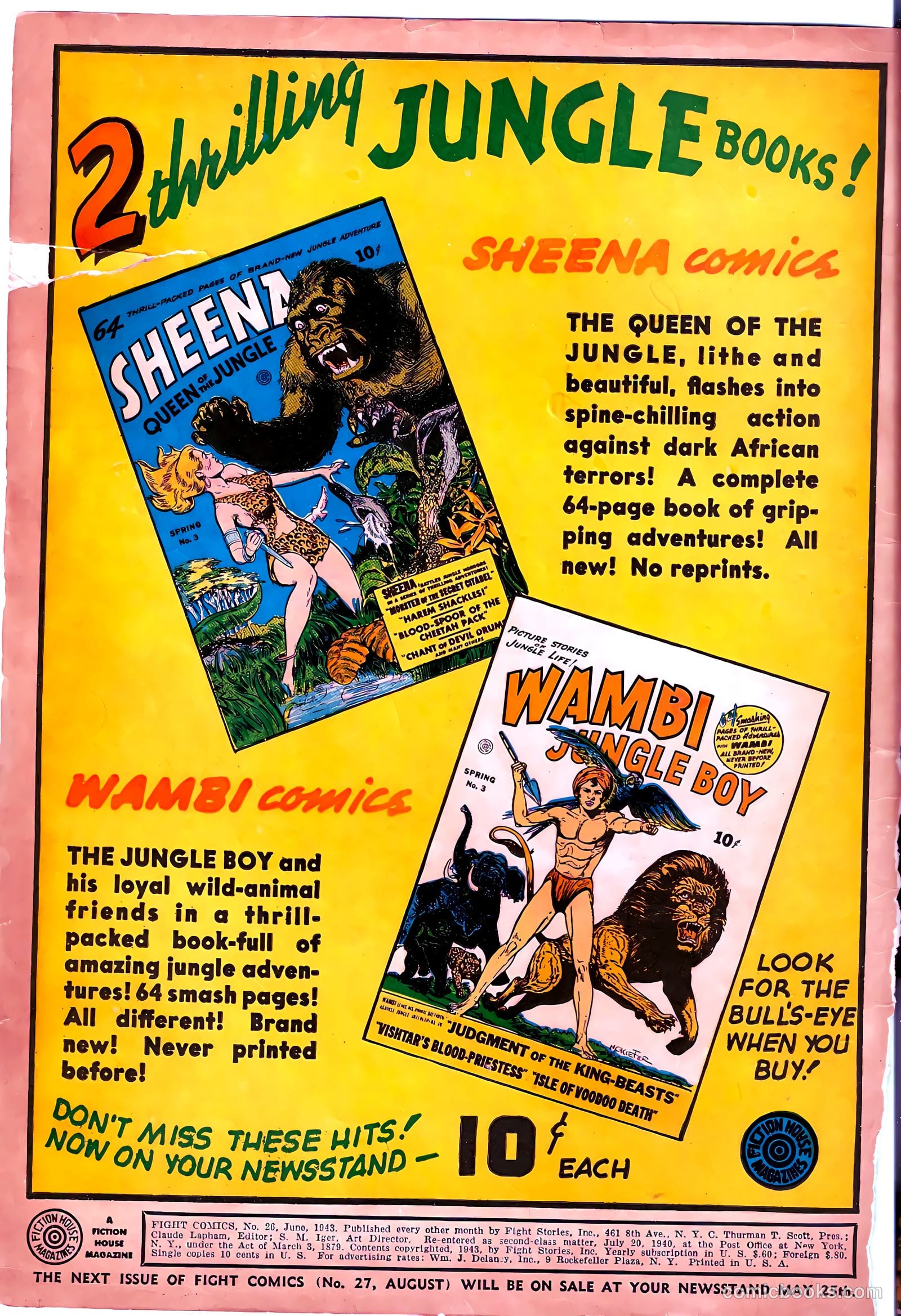 Fight Comics #26 (1943) — page 2 of 68