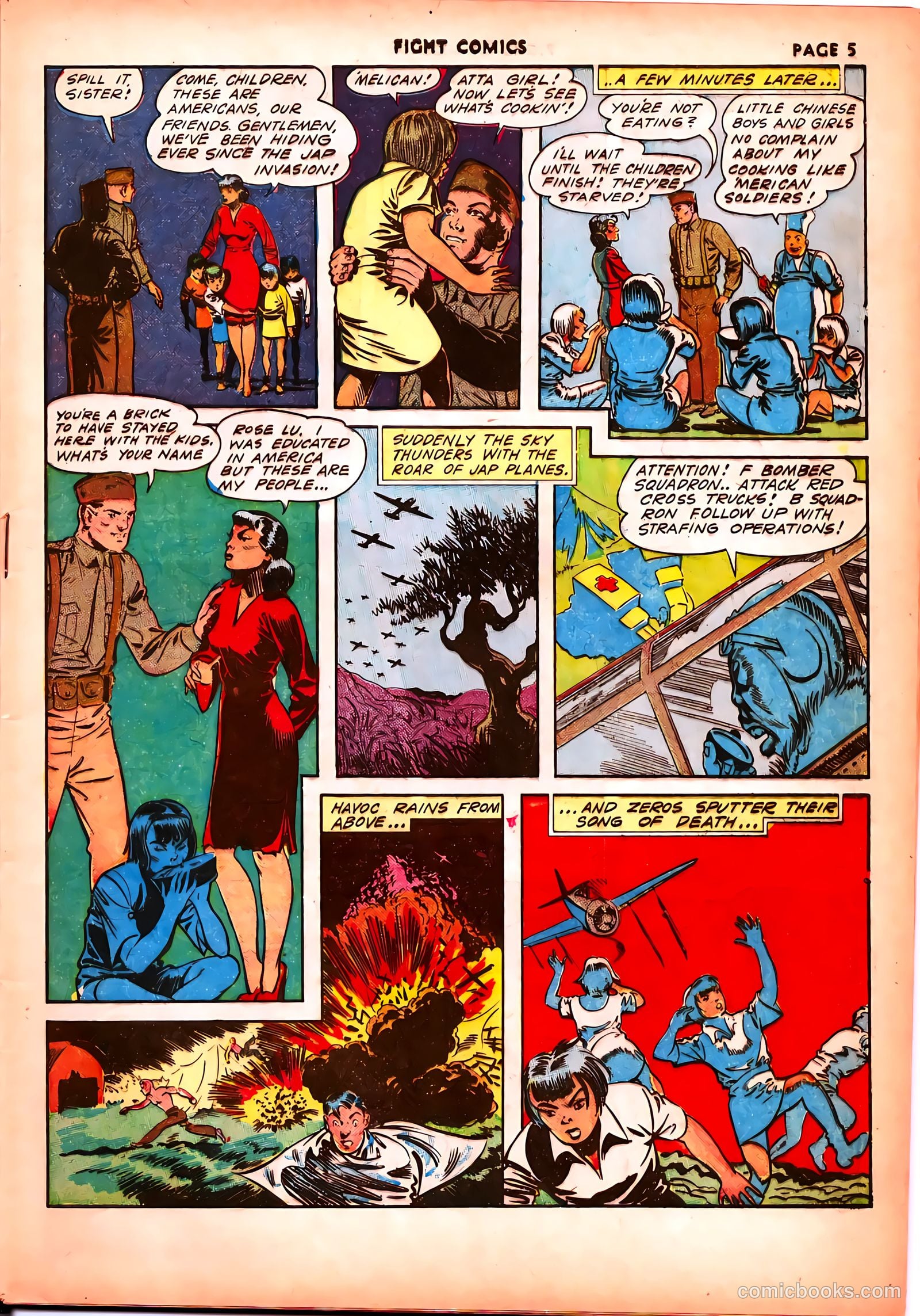 Fight Comics #26 (1943) — page 7 of 68