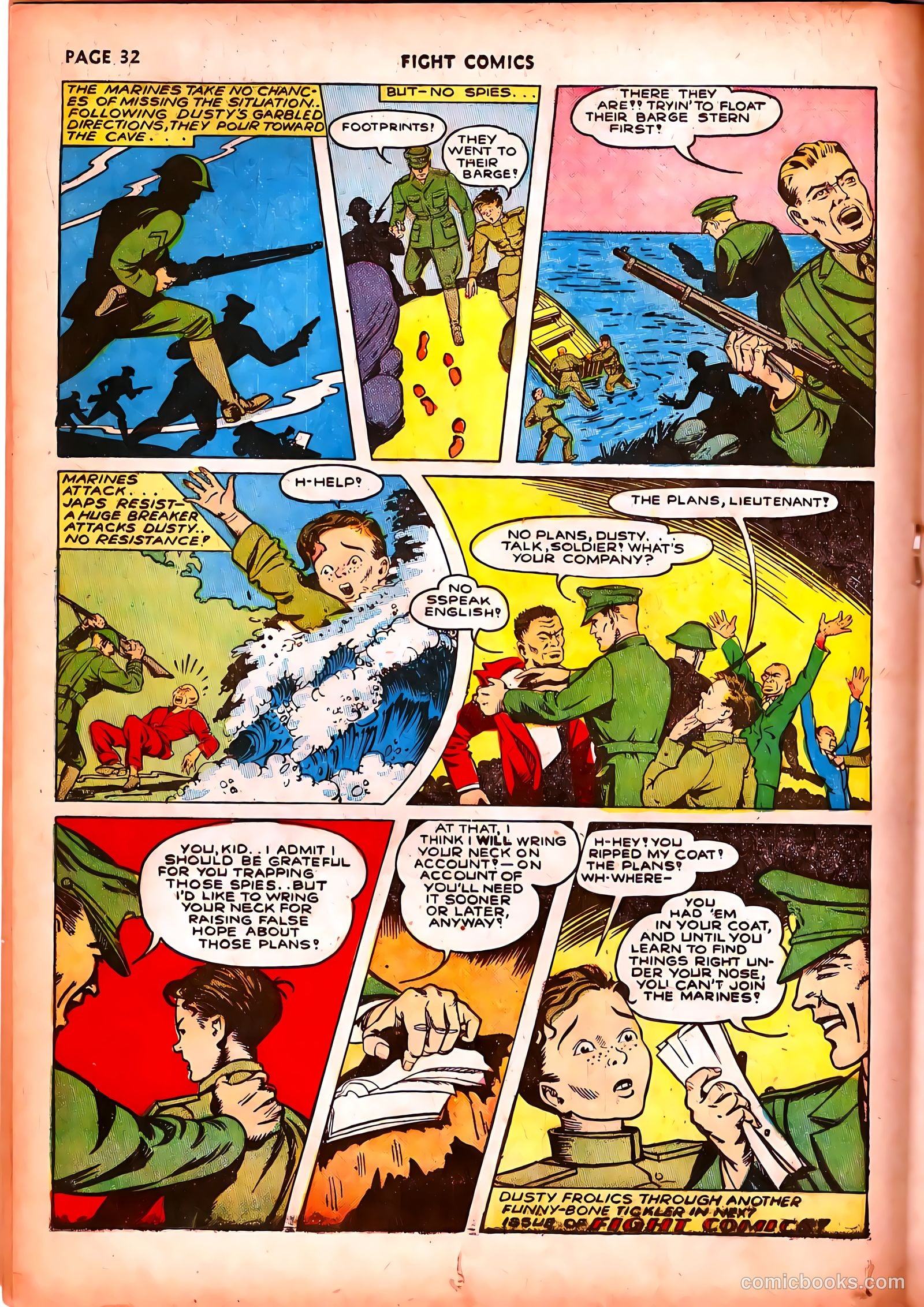 Fight Comics #26 (1943) — page 34 of 68