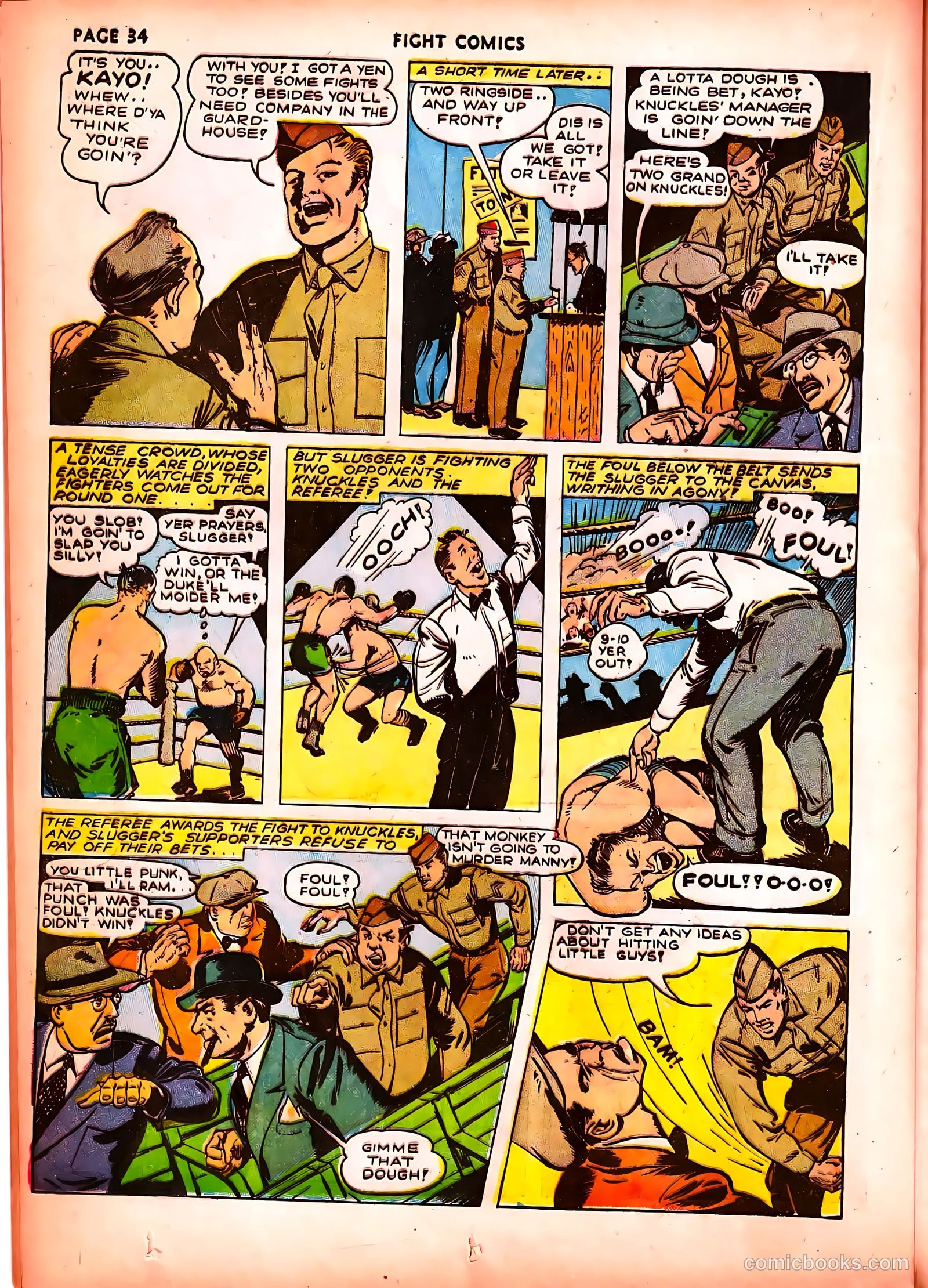 Fight Comics #26 (1943) — page 36 of 68
