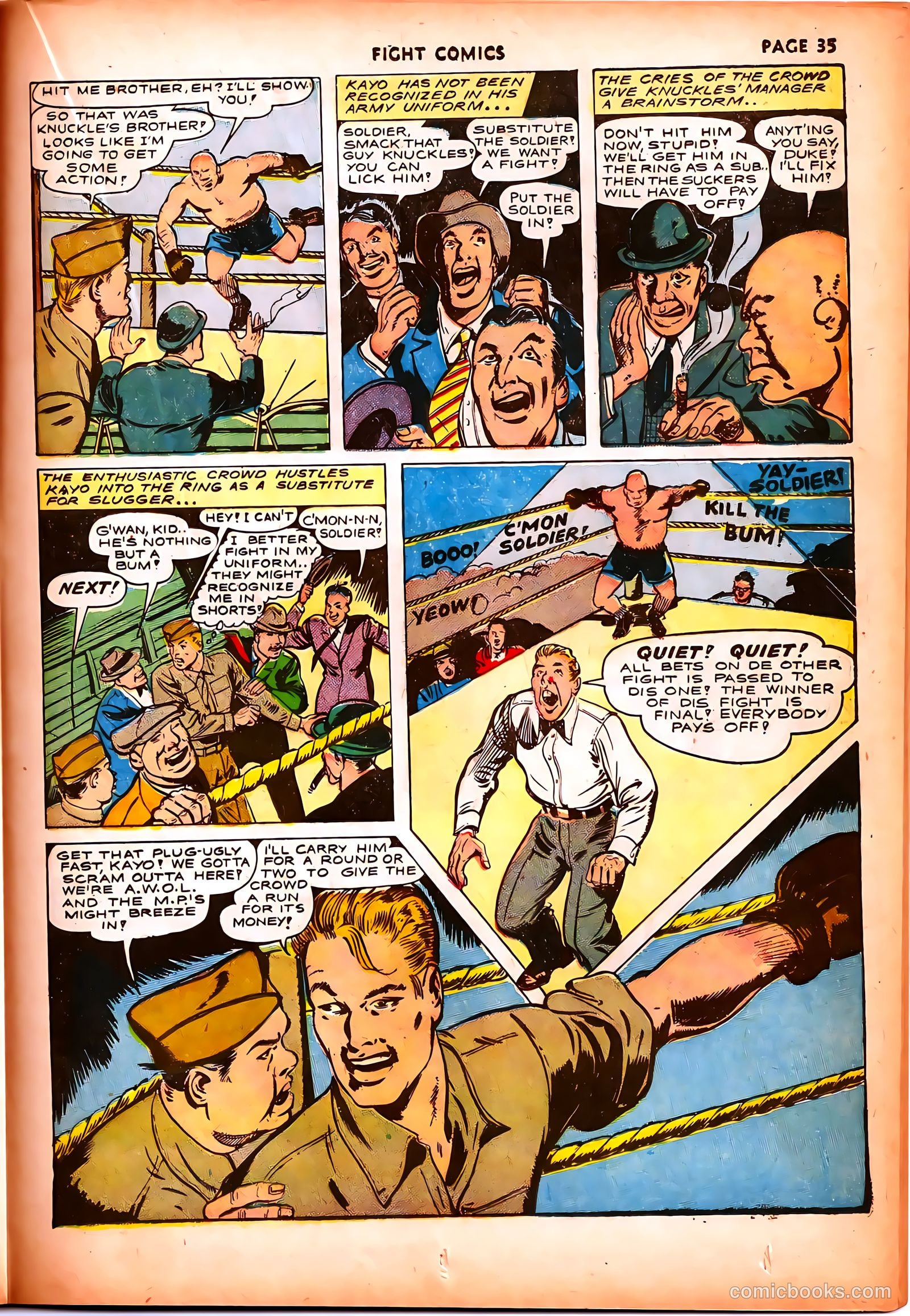 Fight Comics #26 (1943) — page 37 of 68