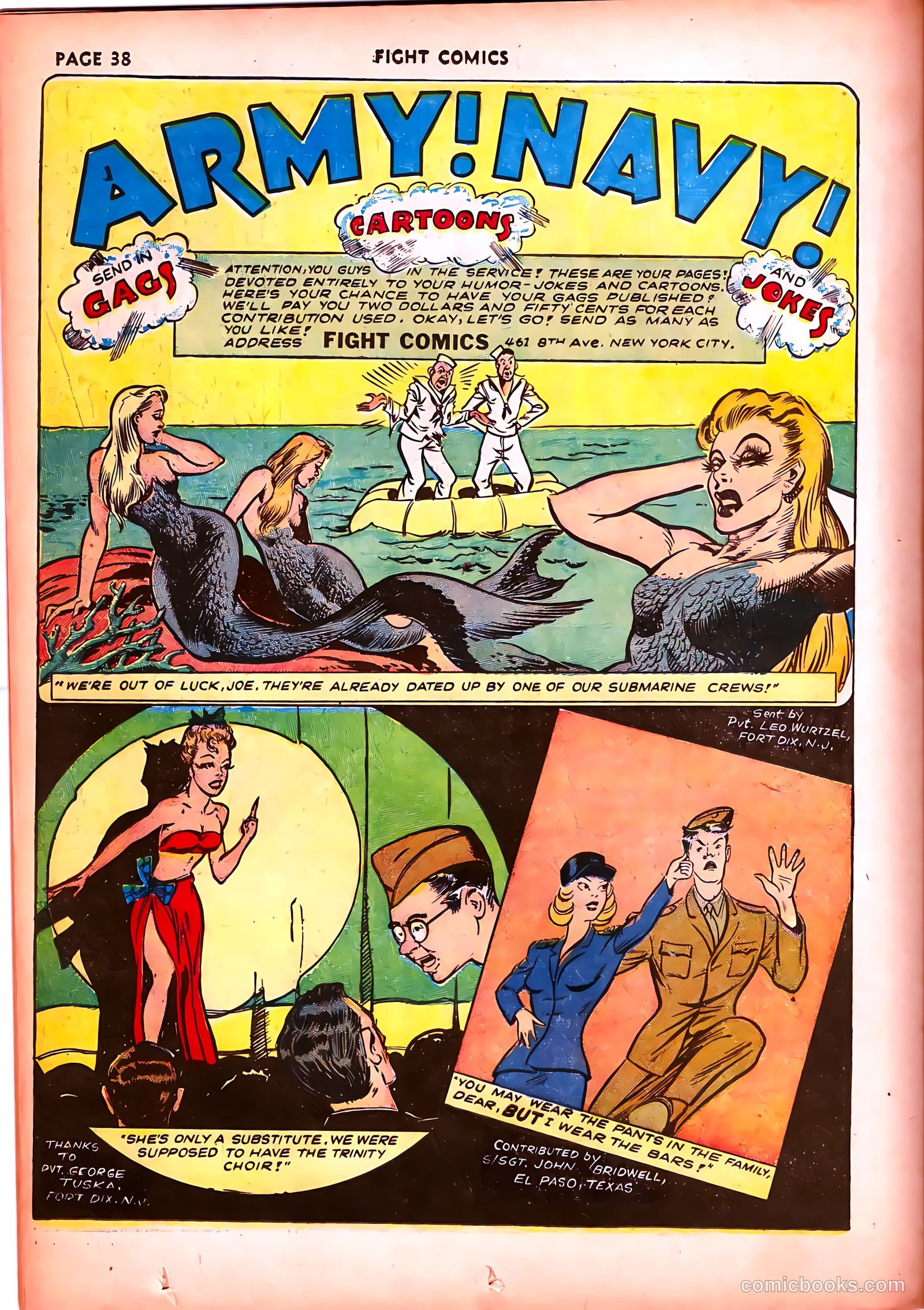Fight Comics #26 (1943) — page 40 of 68