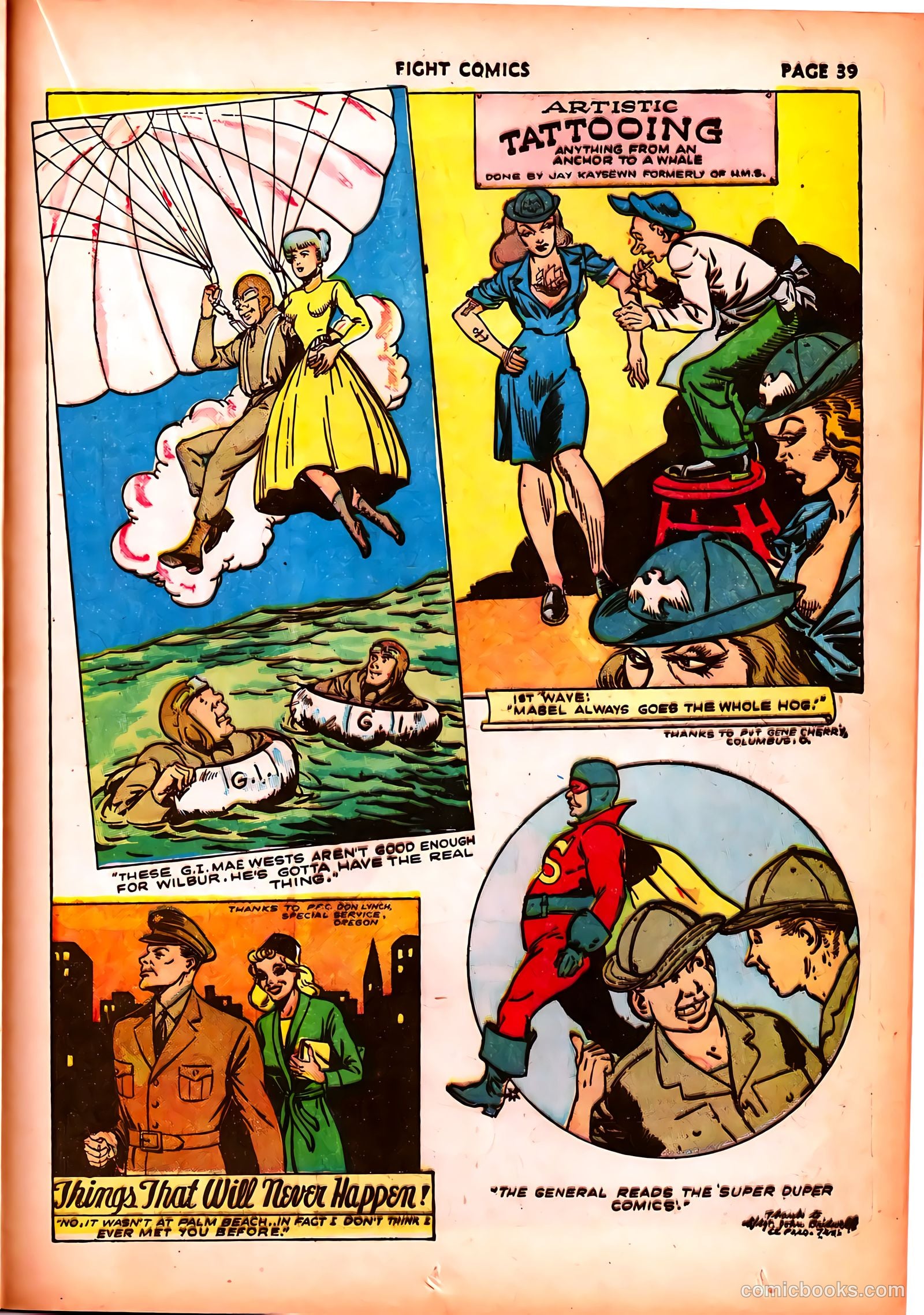 Fight Comics #26 (1943) — page 41 of 68