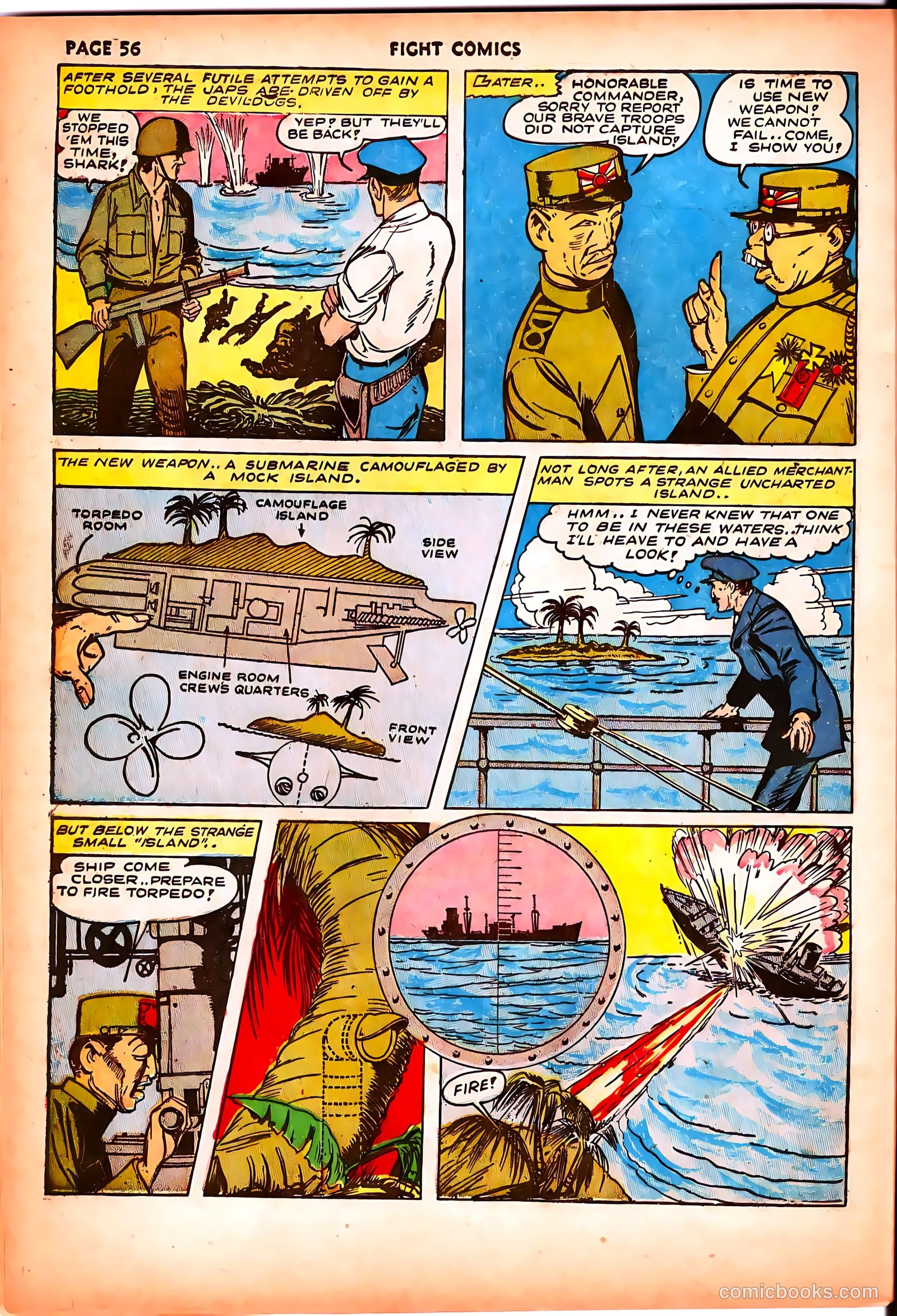 Fight Comics #26 (1943) — page 58 of 68