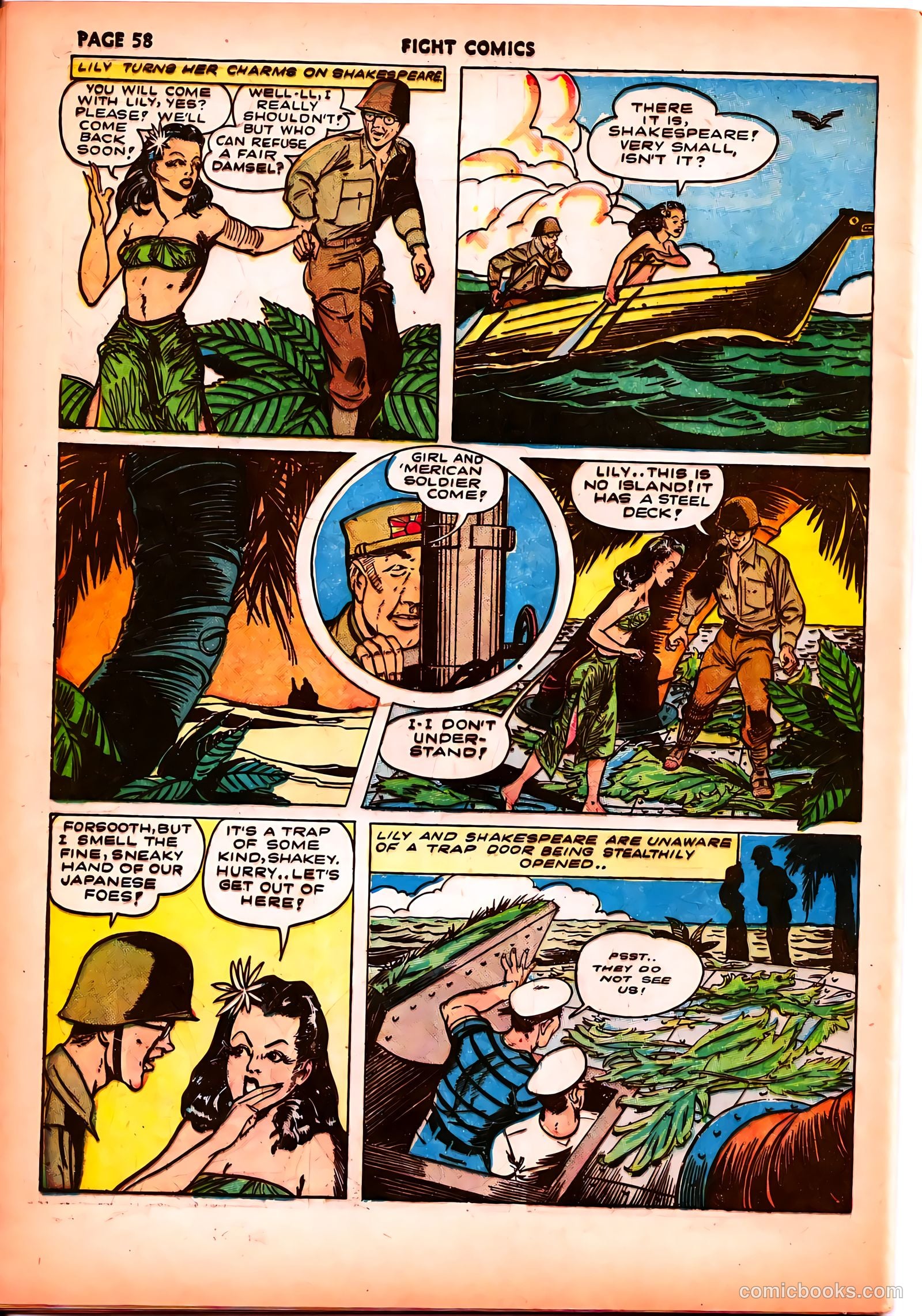 Fight Comics #26 (1943) — page 60 of 68