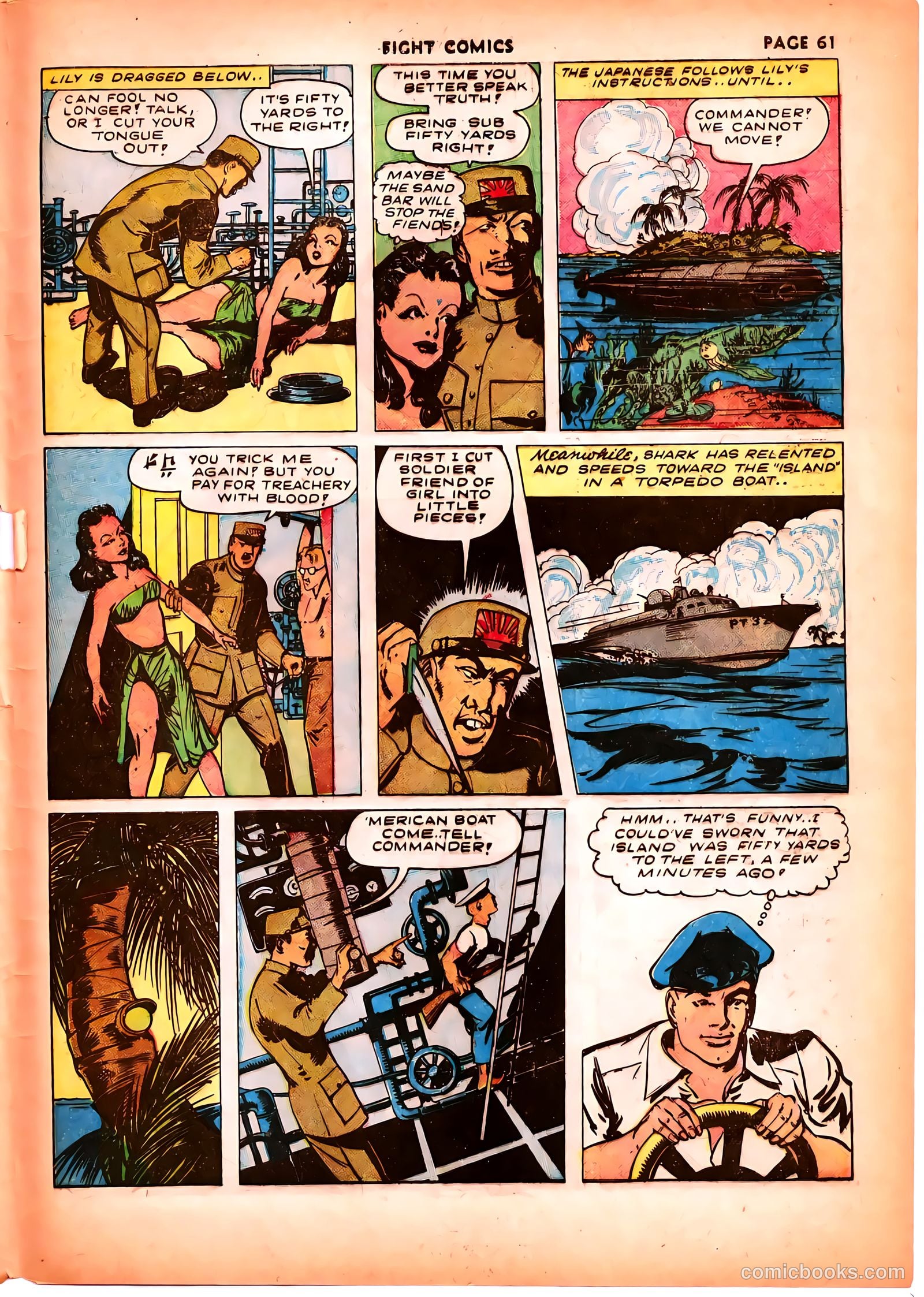 Fight Comics #26 (1943) — page 63 of 68