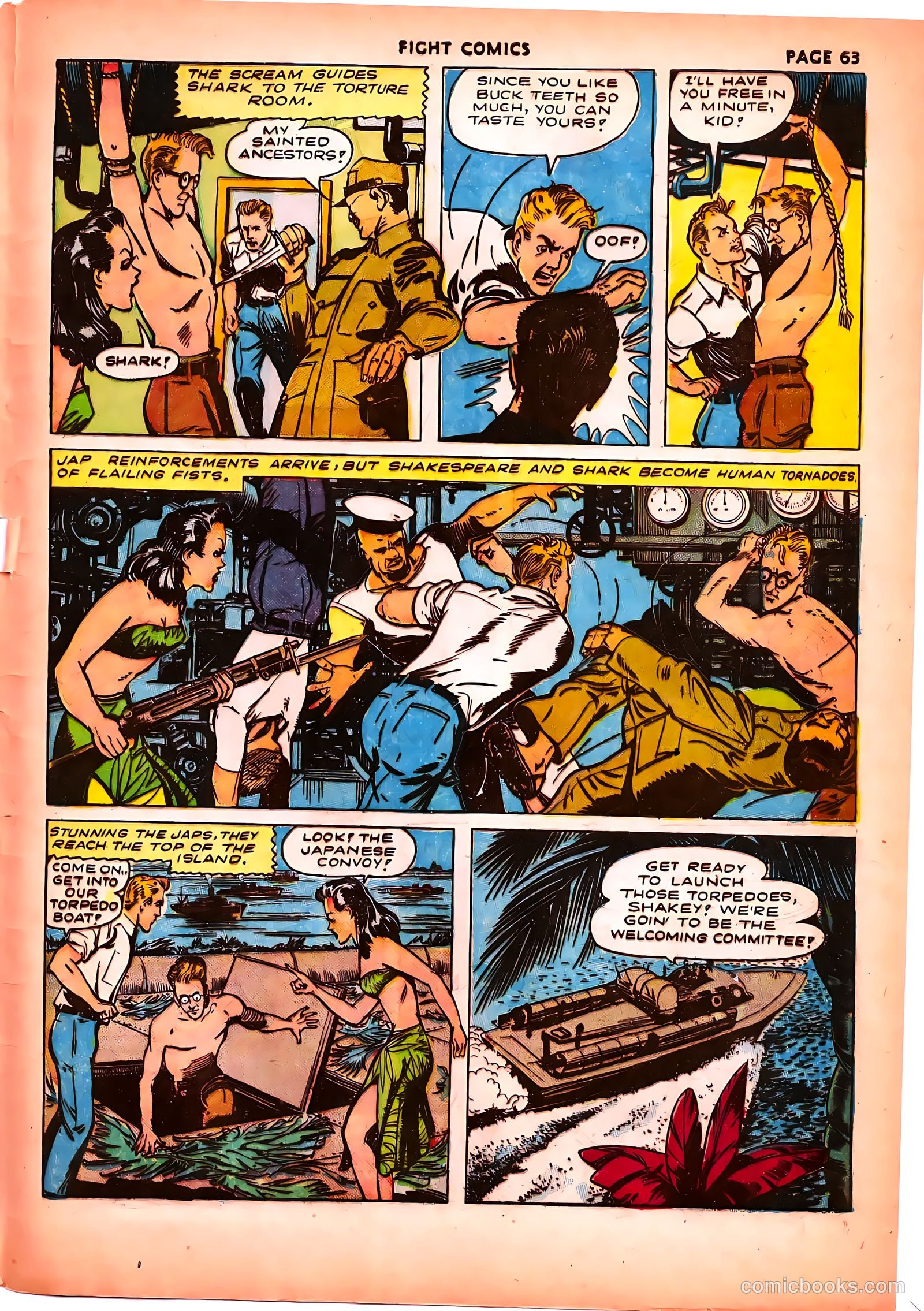 Fight Comics #26 (1943) — page 65 of 68