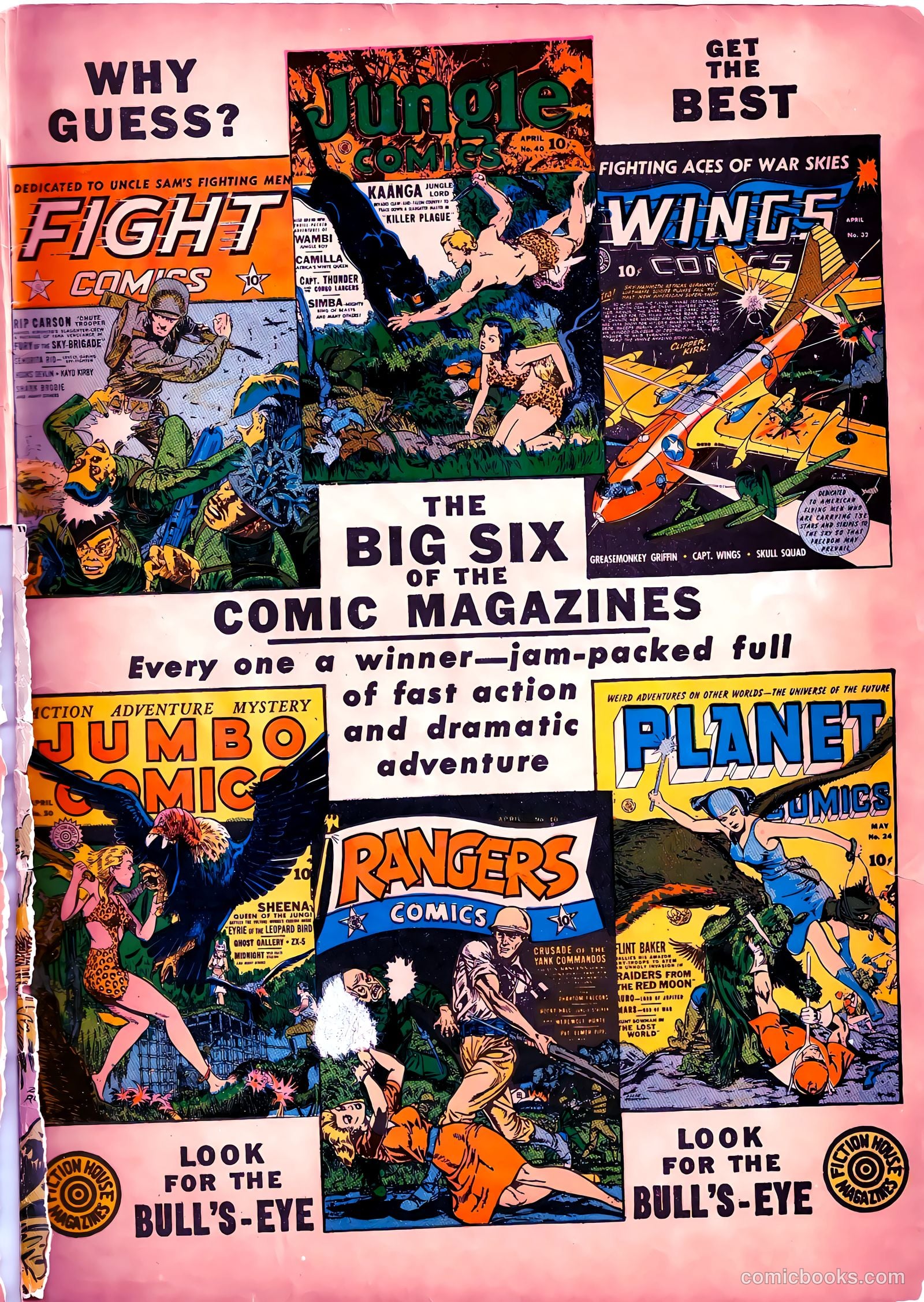 Fight Comics #26 (1943) — page 67 of 68
