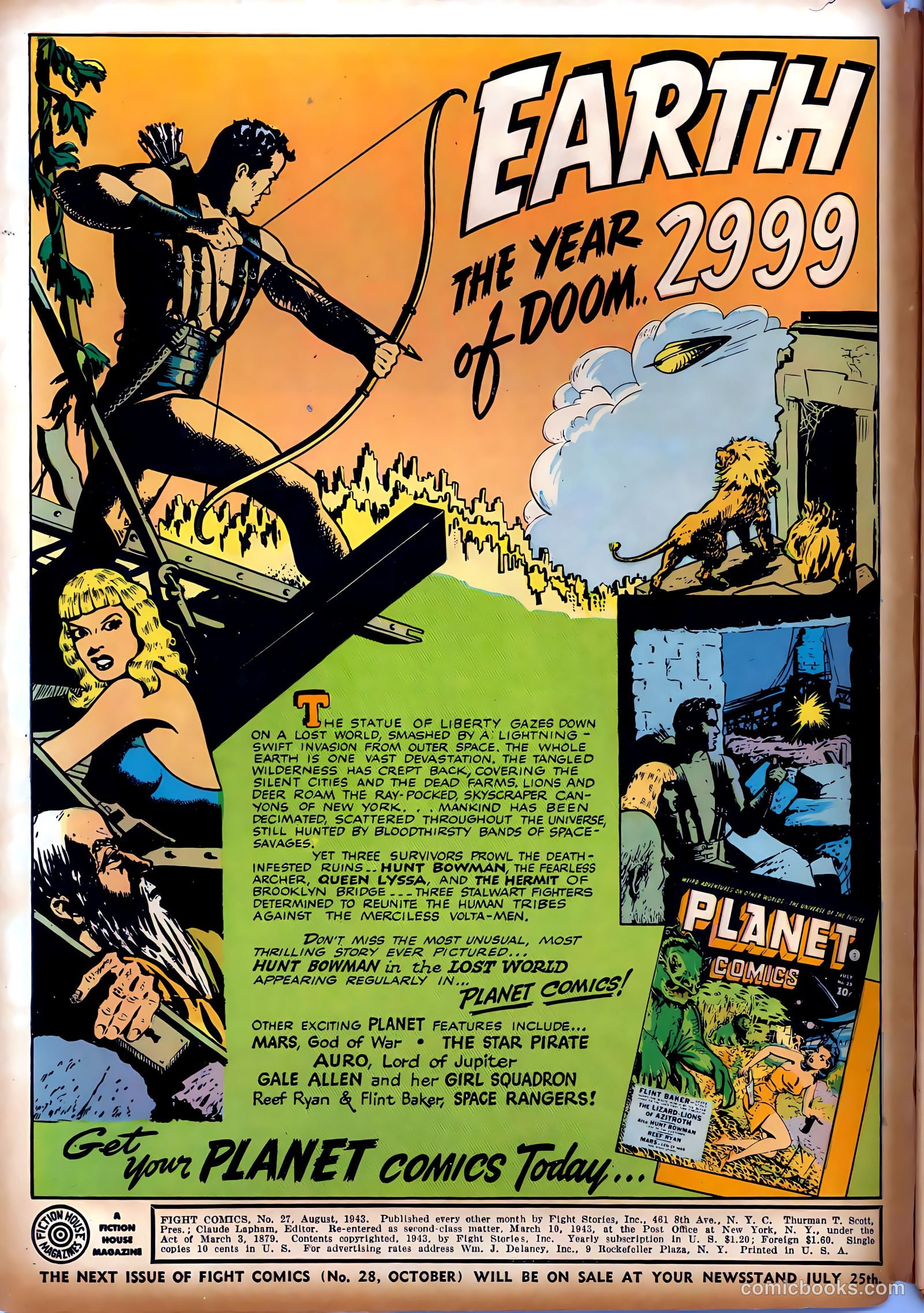 Fight Comics #27 (1943) — page 2 of 60