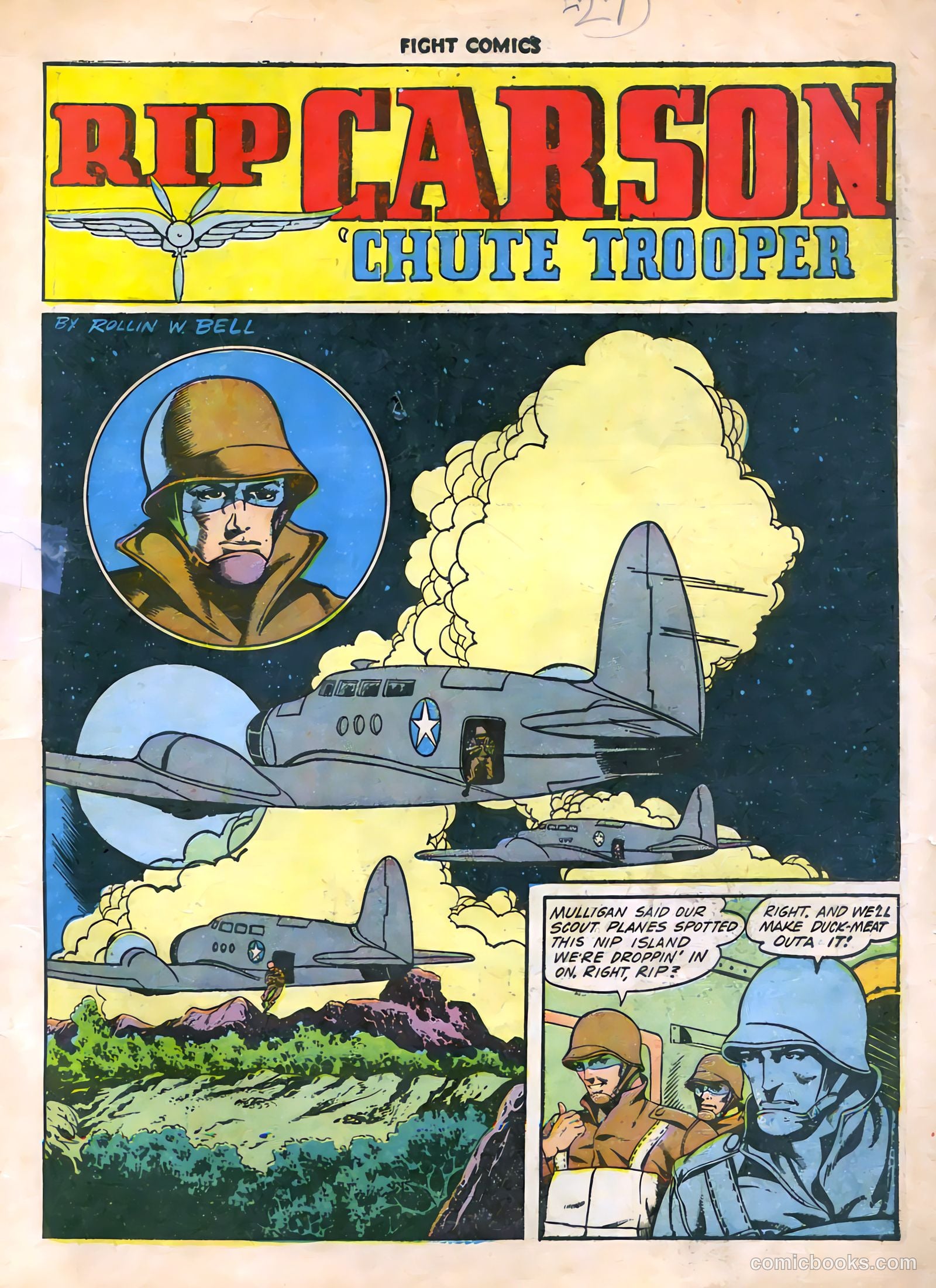Fight Comics #27 (1943) — page 3 of 60