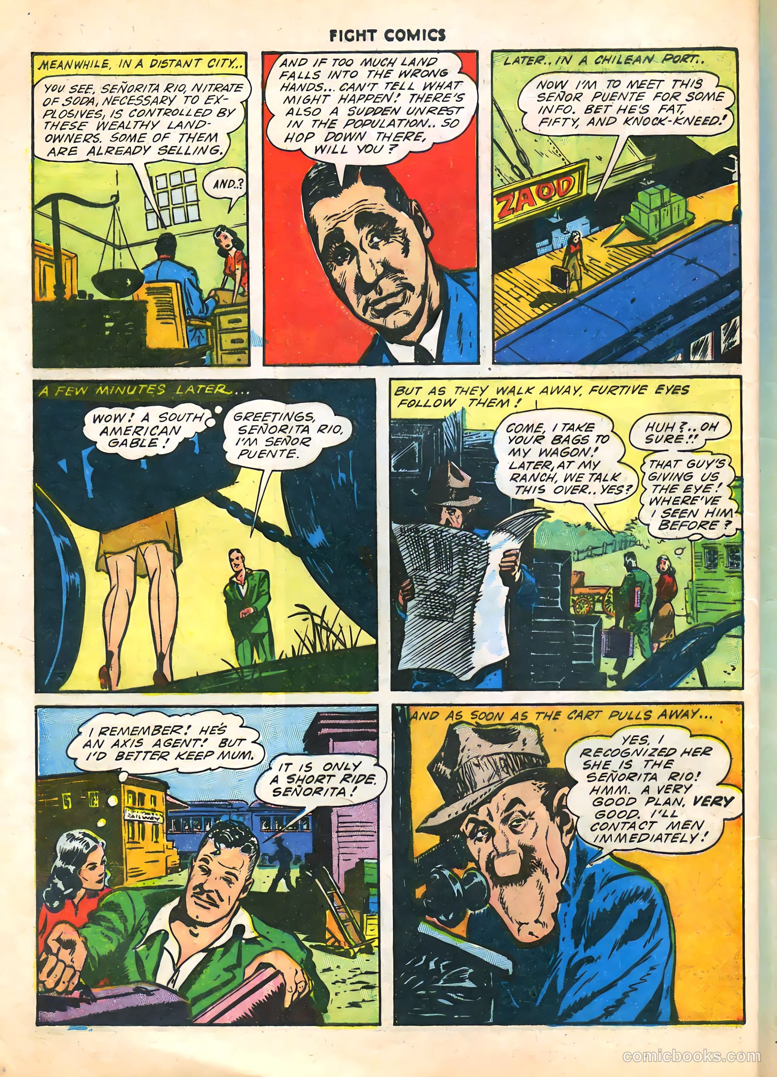 Fight Comics #27 (1943) — page 14 of 60
