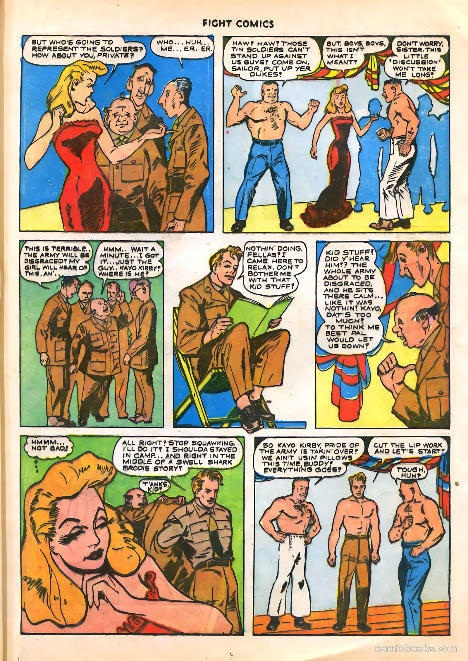 Fight Comics #27 (1943) — page 31 of 60