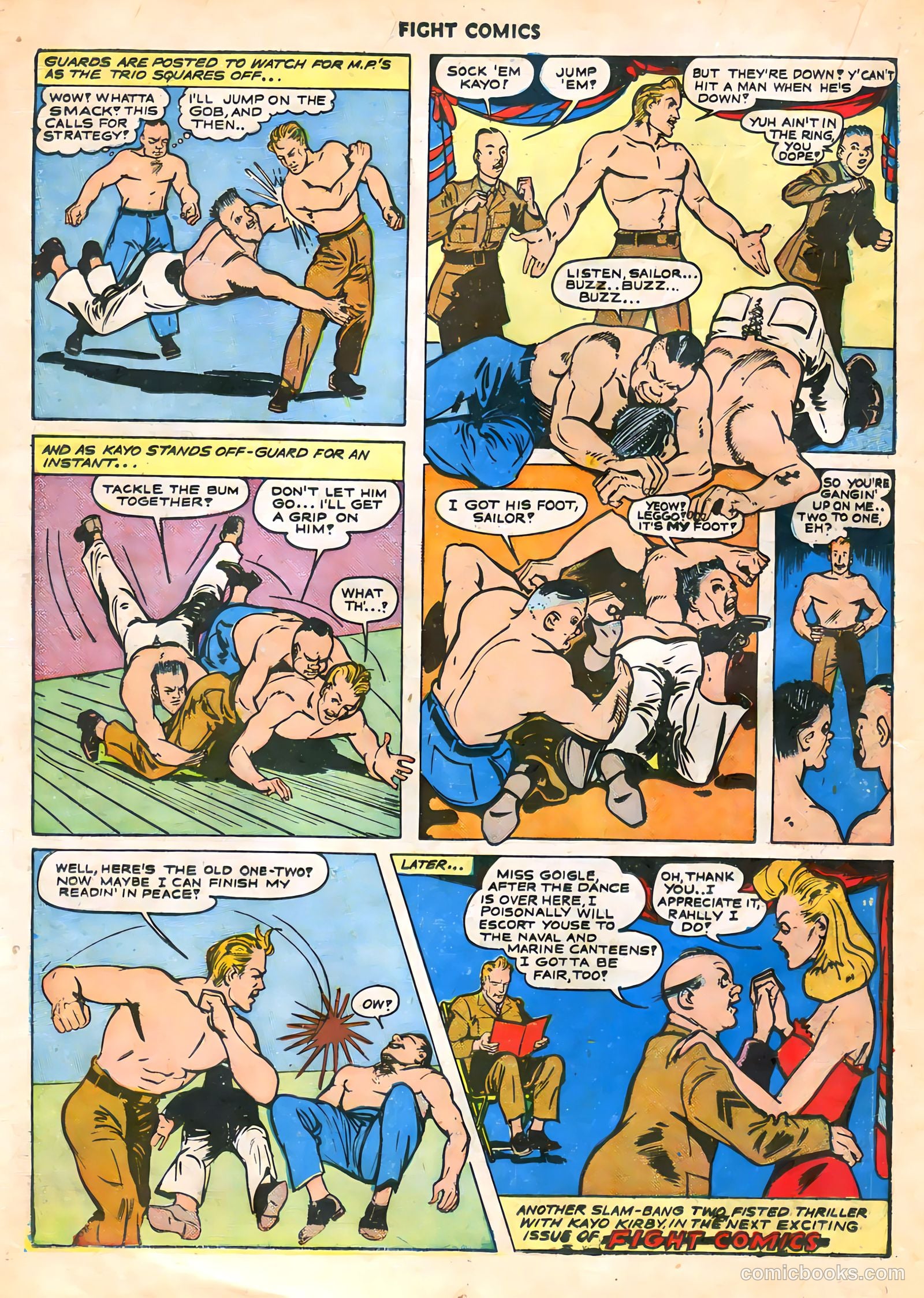 Fight Comics #27 (1943) — page 32 of 60
