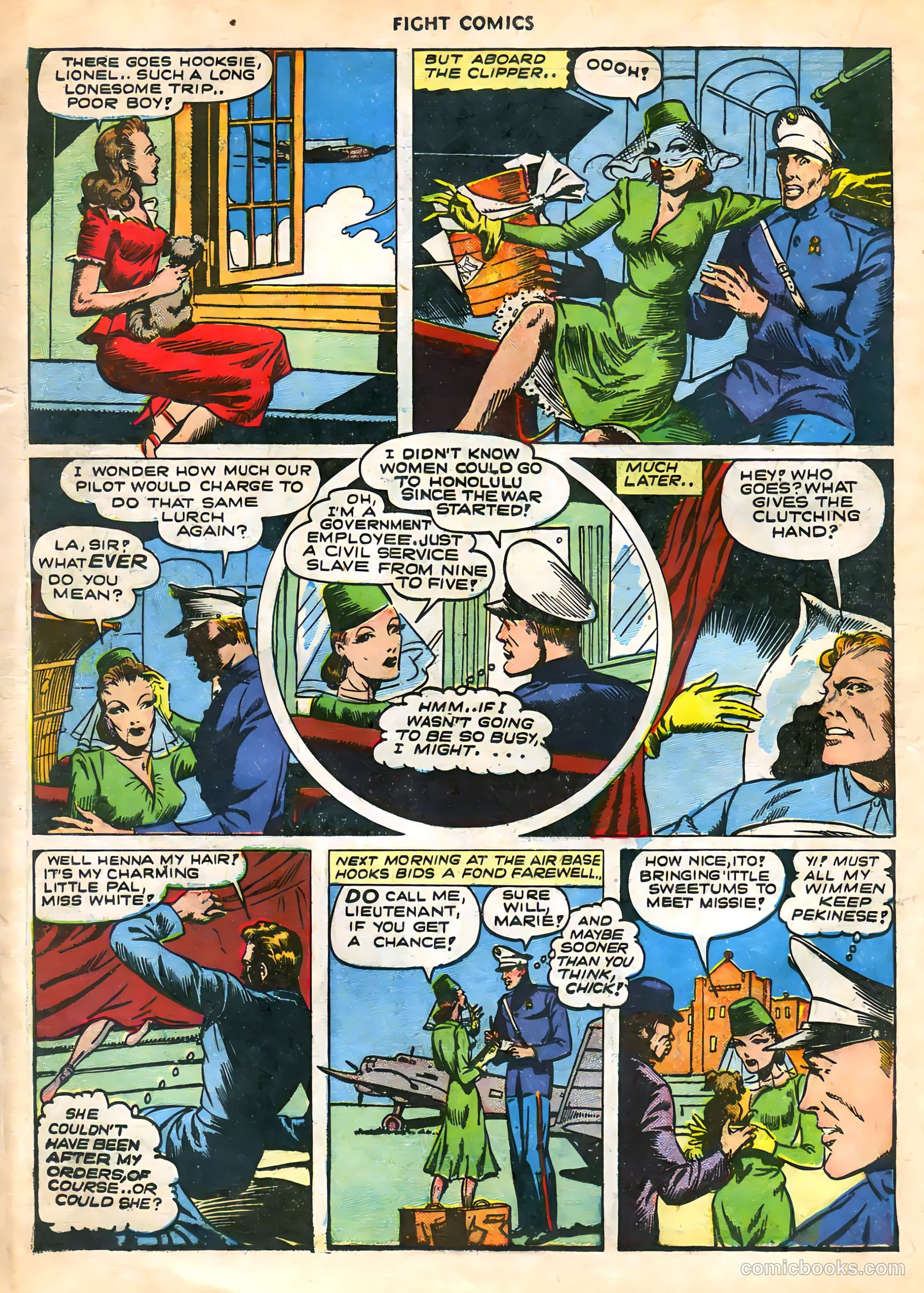 Fight Comics #27 (1943) — page 34 of 60