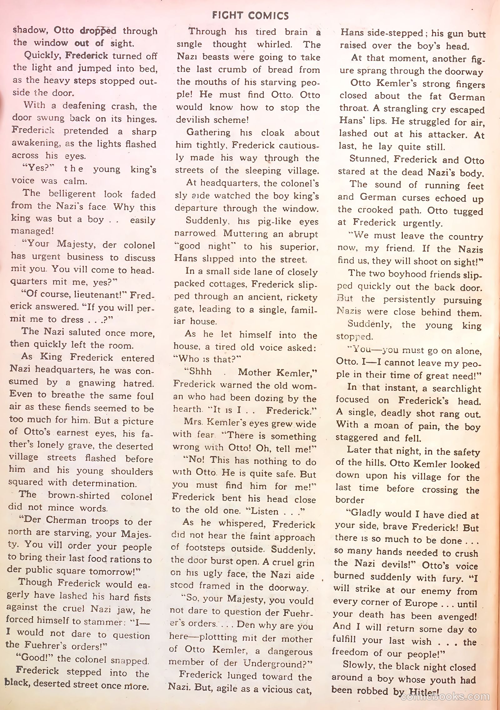 Fight Comics #27 (1943) — page 42 of 60