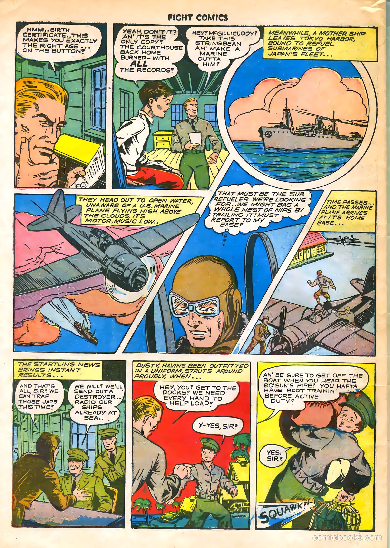 Fight Comics #27 (1943) — page 44 of 60