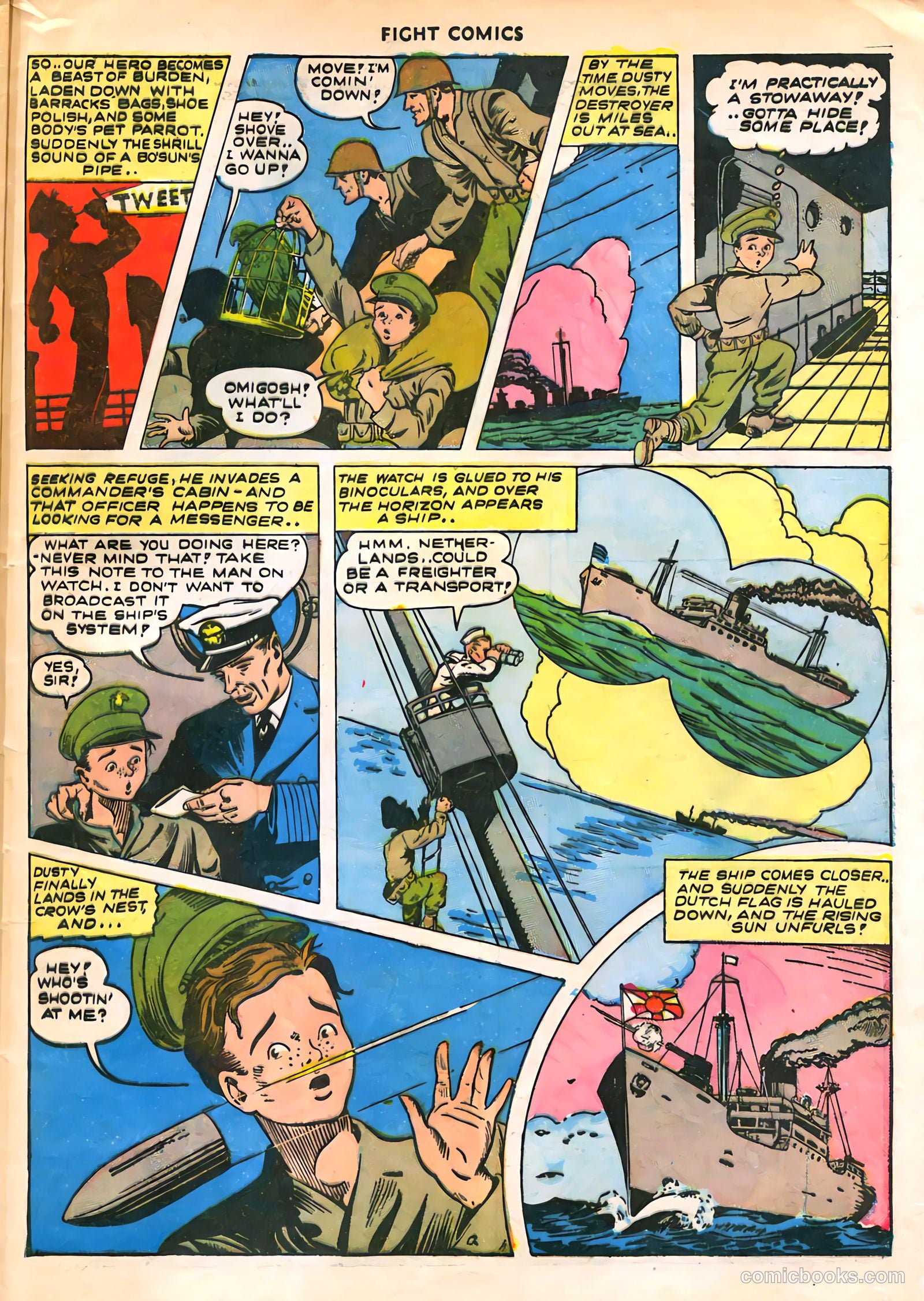 Fight Comics #27 (1943) — page 45 of 60
