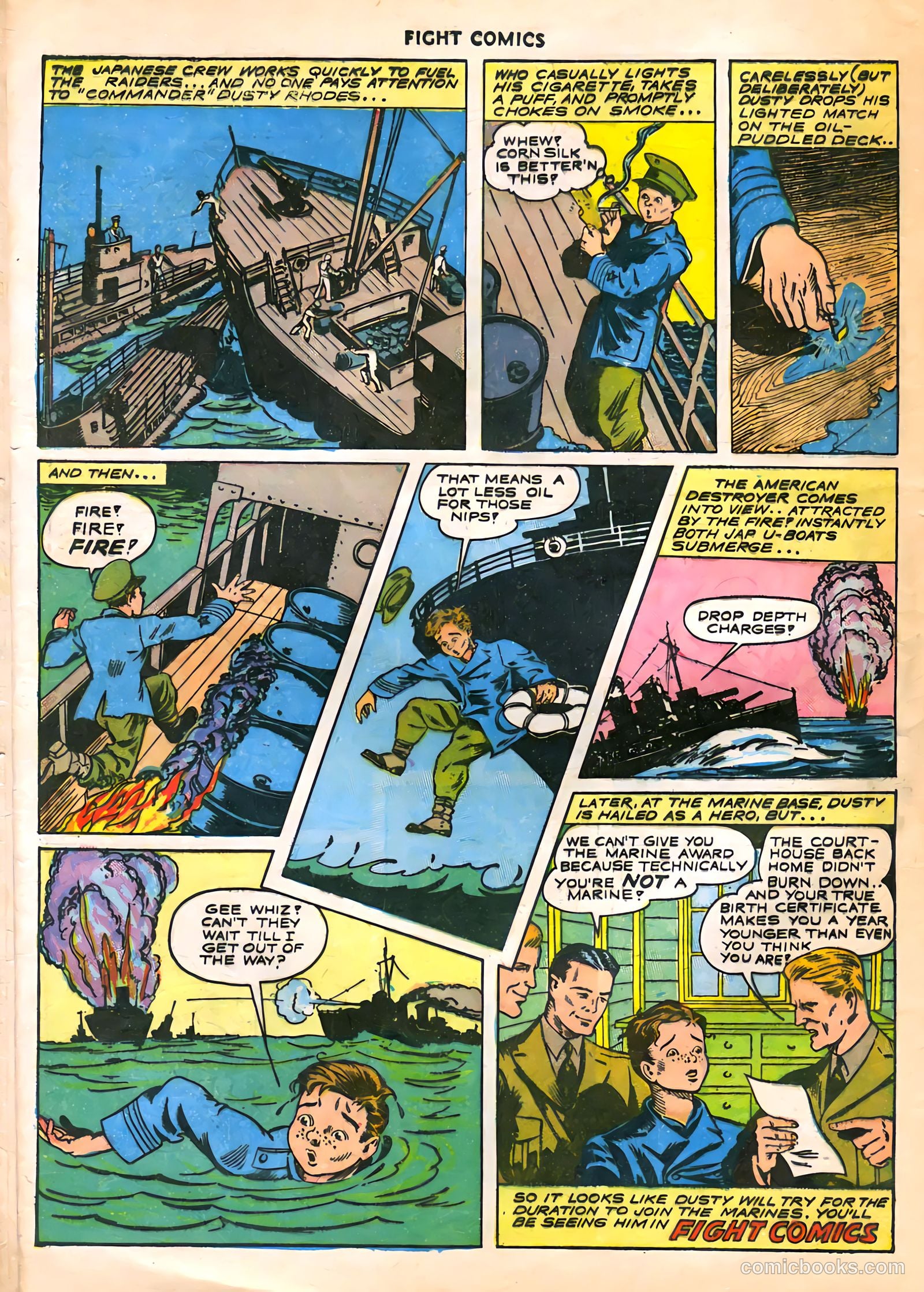 Fight Comics #27 (1943) — page 48 of 60