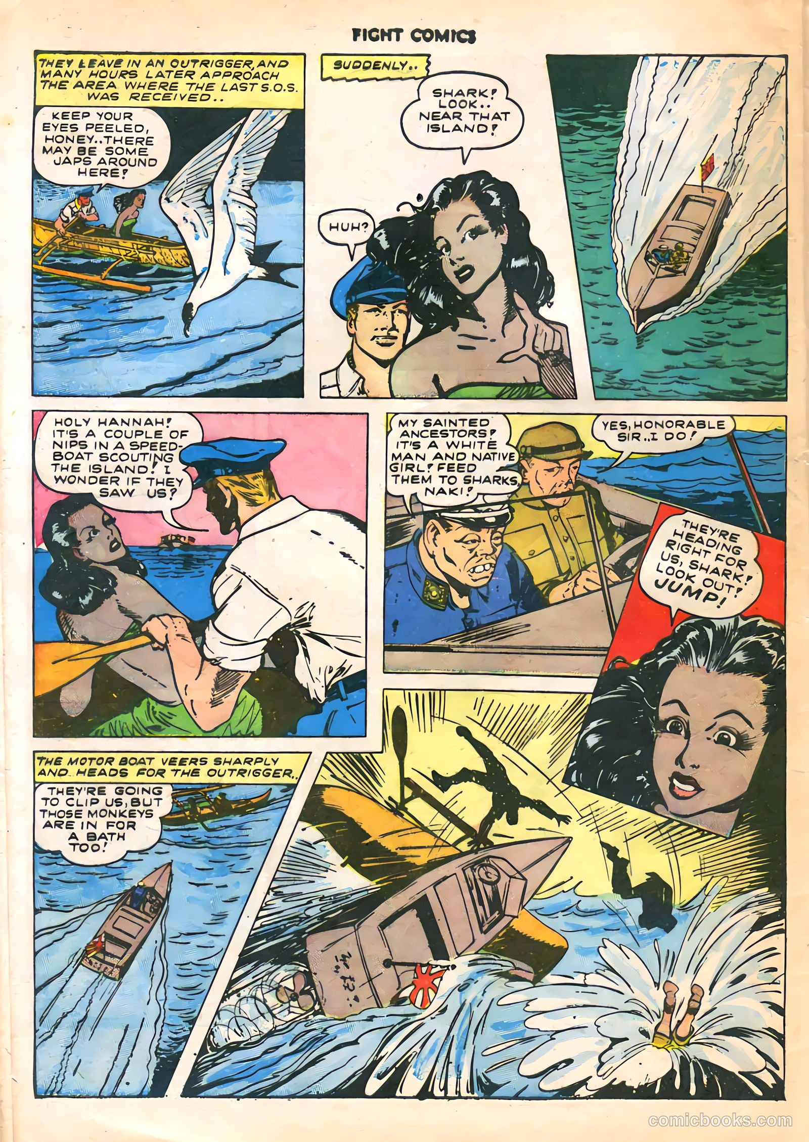 Fight Comics #27 (1943) — page 50 of 60