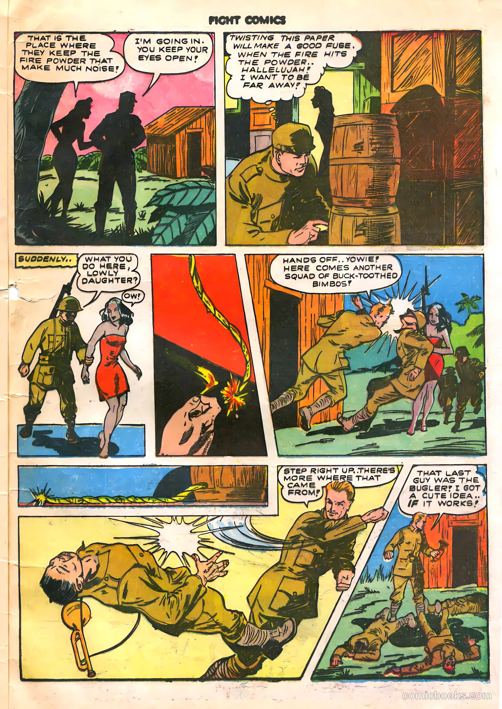 Fight Comics #27 (1943) — page 57 of 60