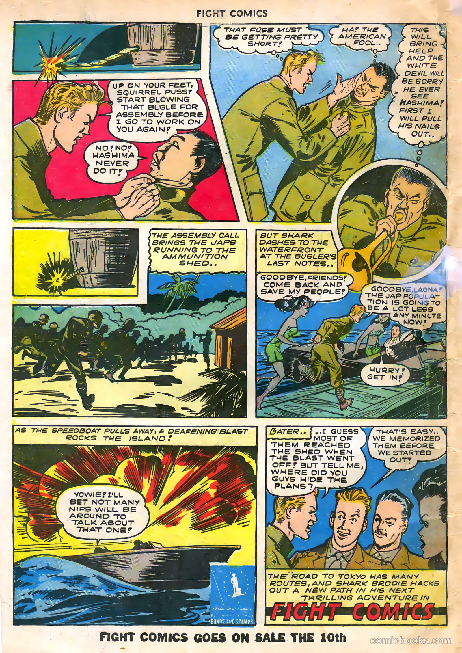 Fight Comics #27 (1943) — page 58 of 60