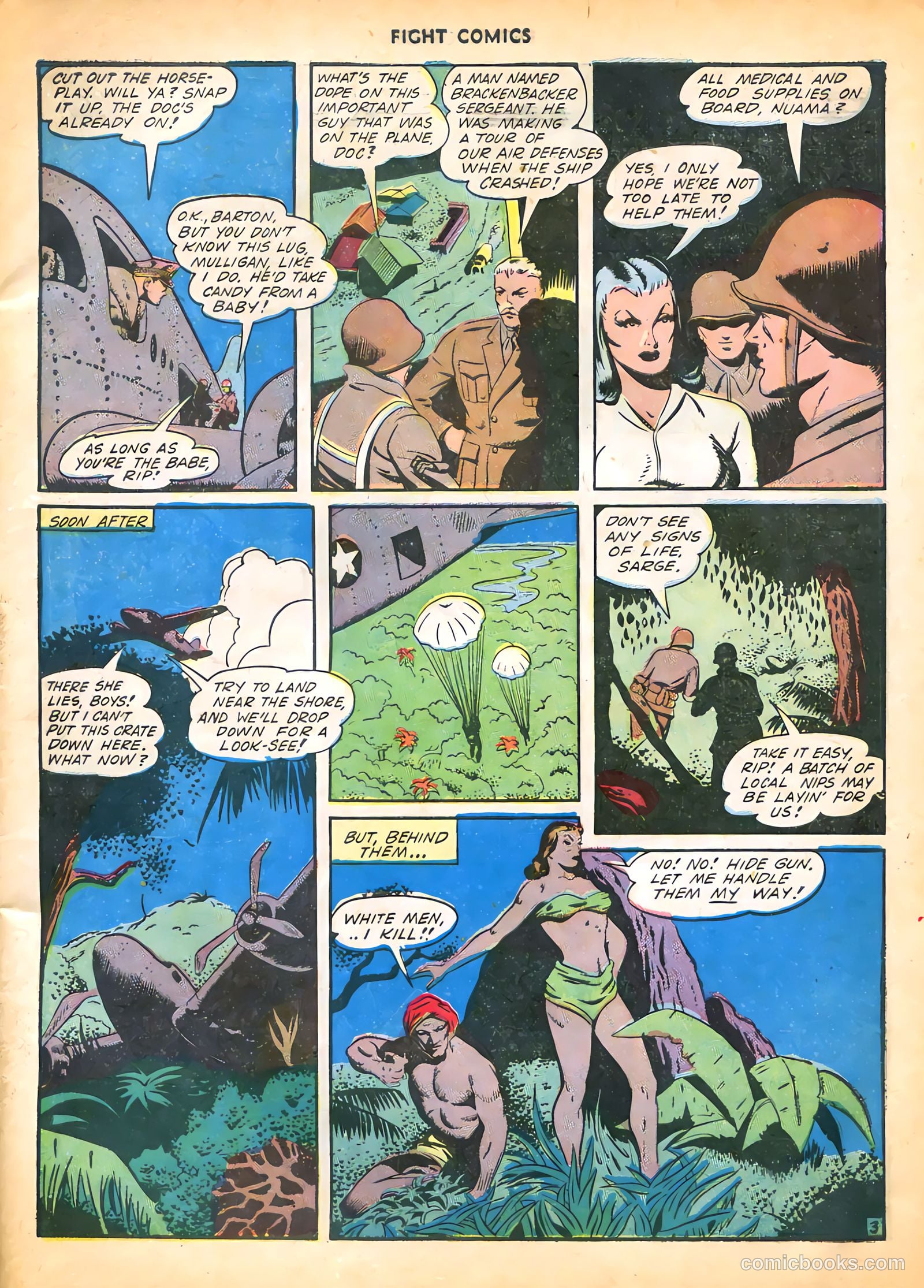 Fight Comics #28 (1943) — page 5 of 60