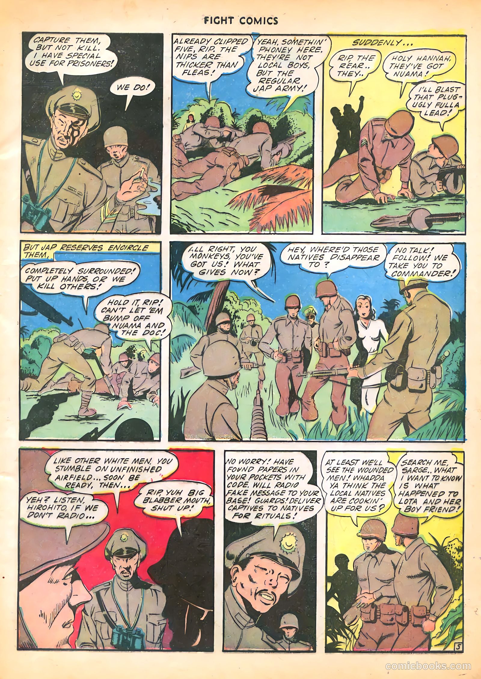 Fight Comics #28 (1943) — page 7 of 60