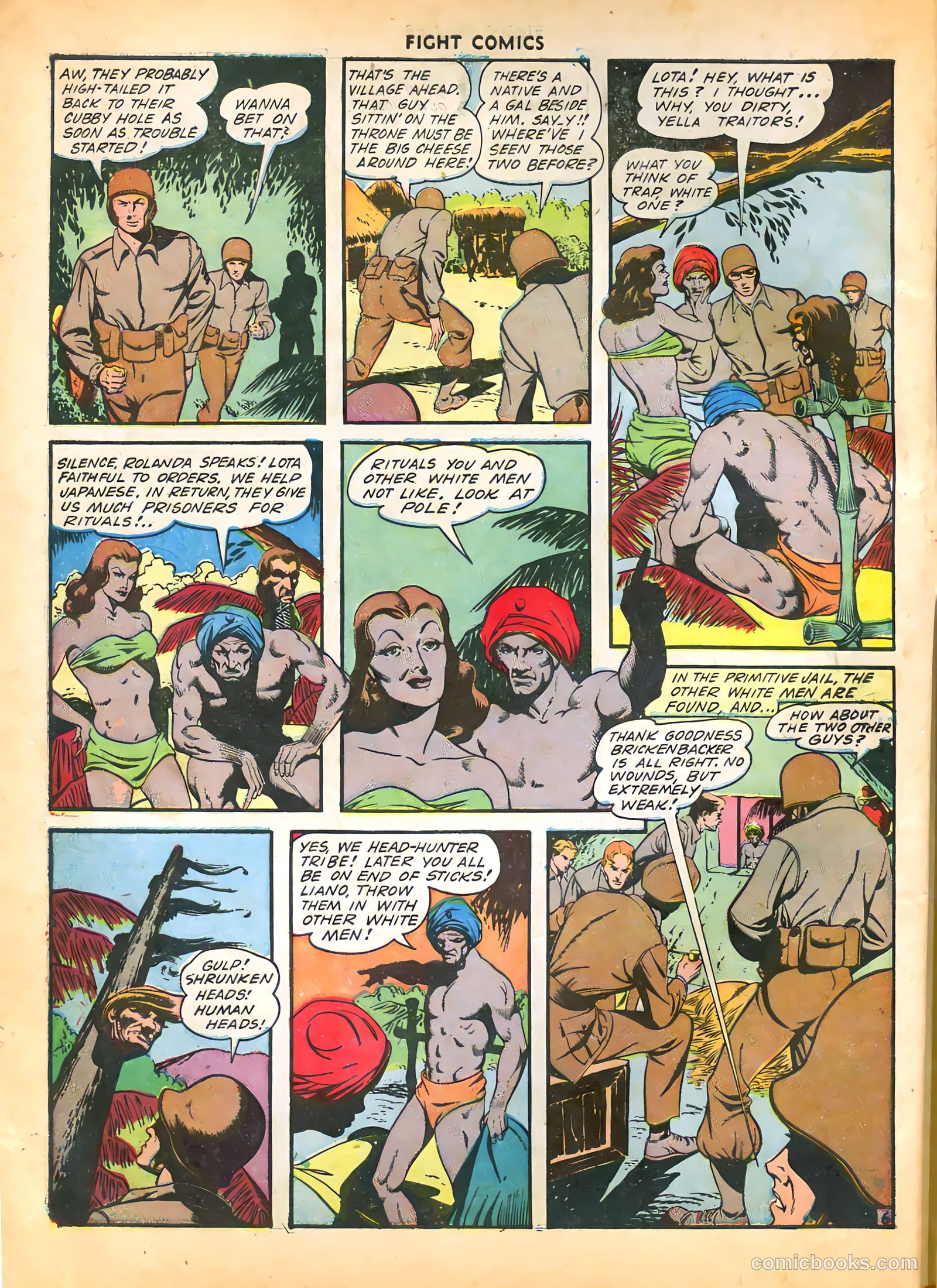 Fight Comics #28 (1943) — page 8 of 60