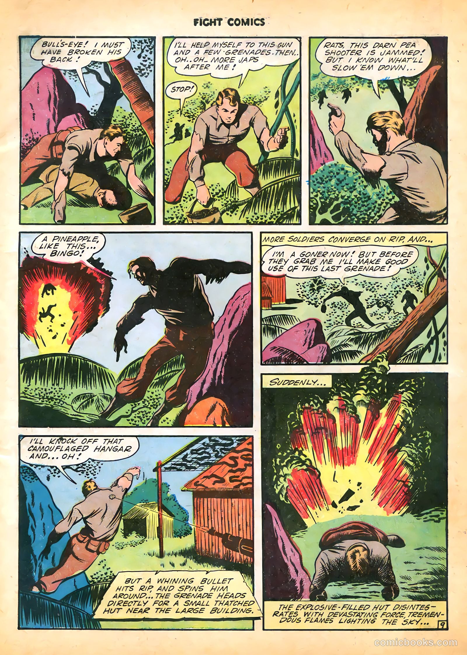 Fight Comics #28 (1943) — page 11 of 60
