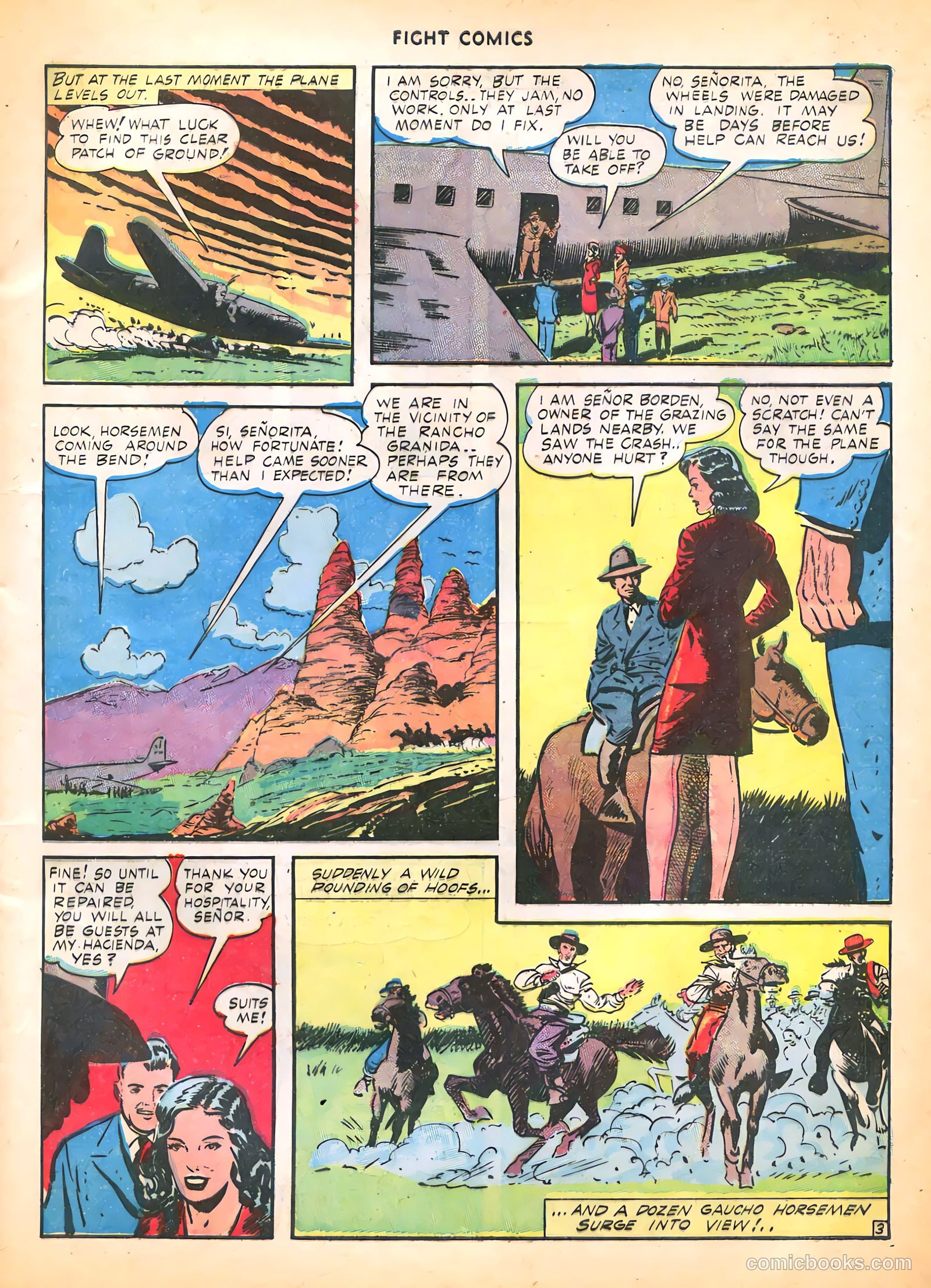 Fight Comics #28 (1943) — page 15 of 60