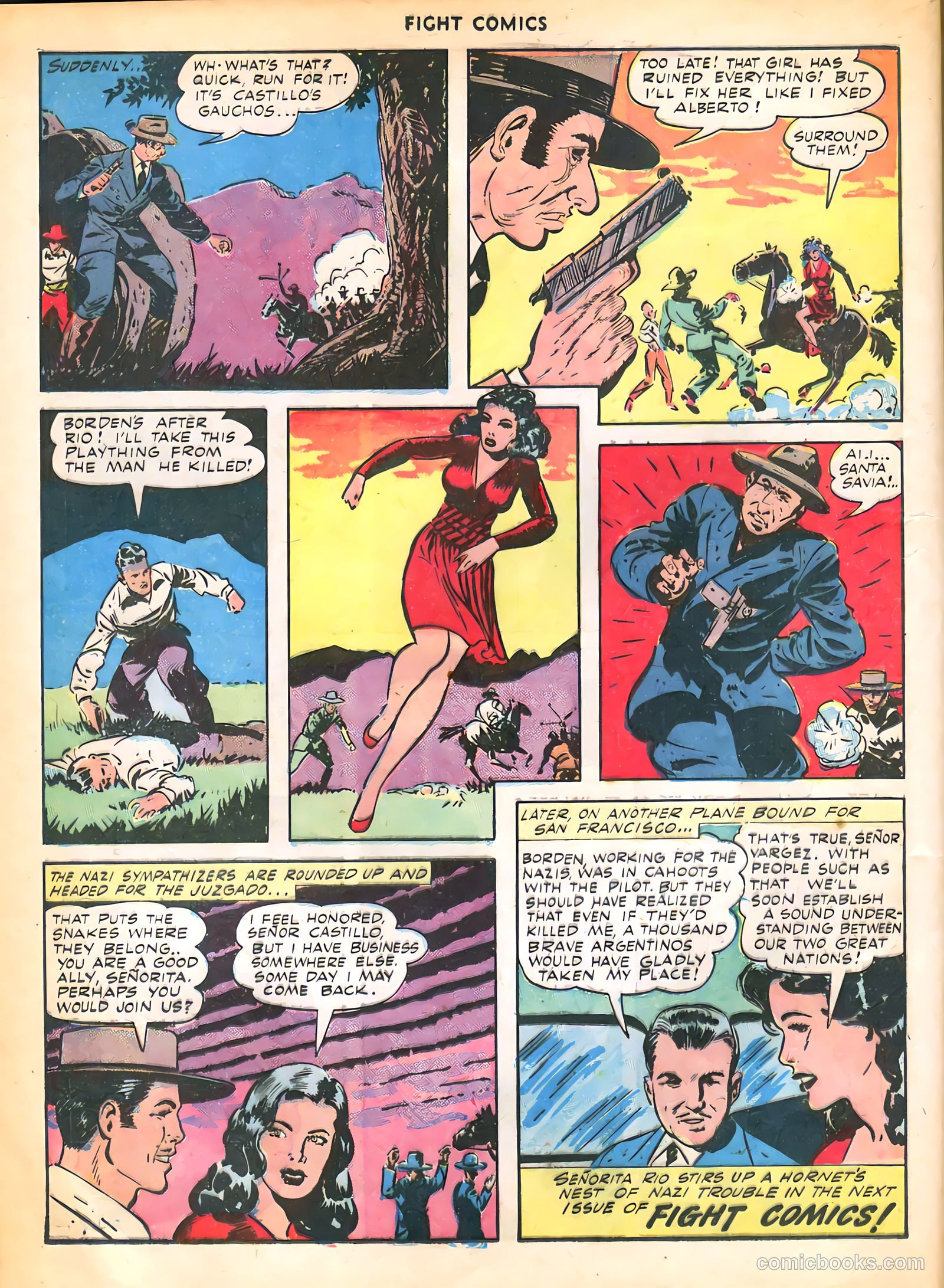 Fight Comics #28 (1943) — page 22 of 60