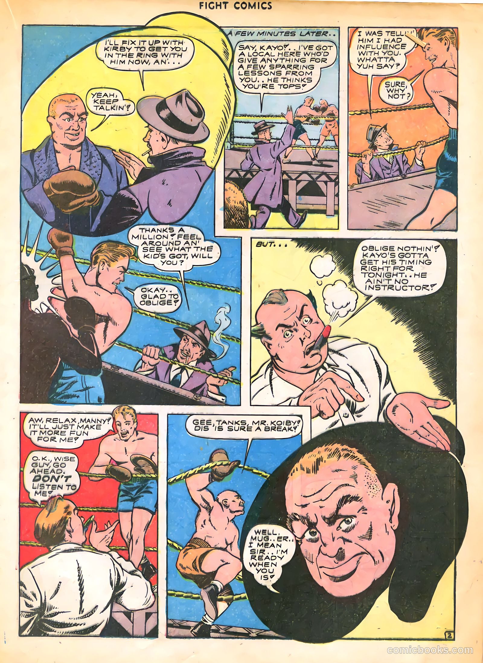 Fight Comics #28 (1943) — page 31 of 60