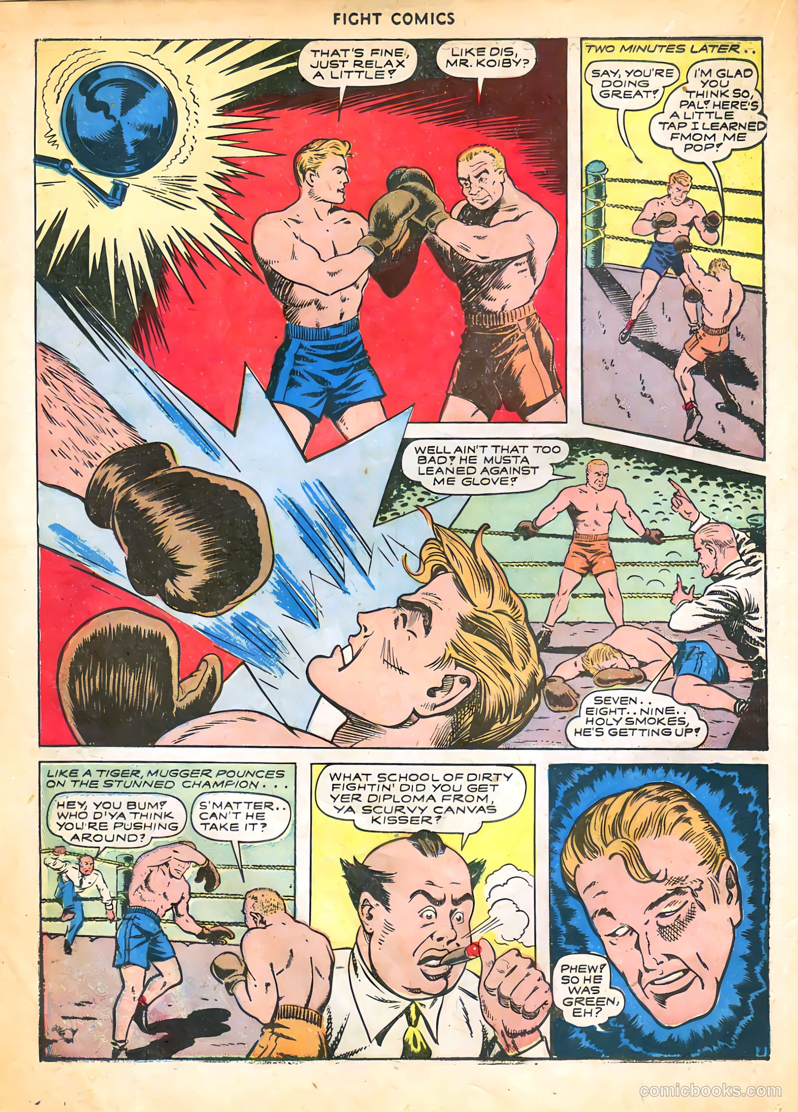 Fight Comics #28 (1943) — page 32 of 60
