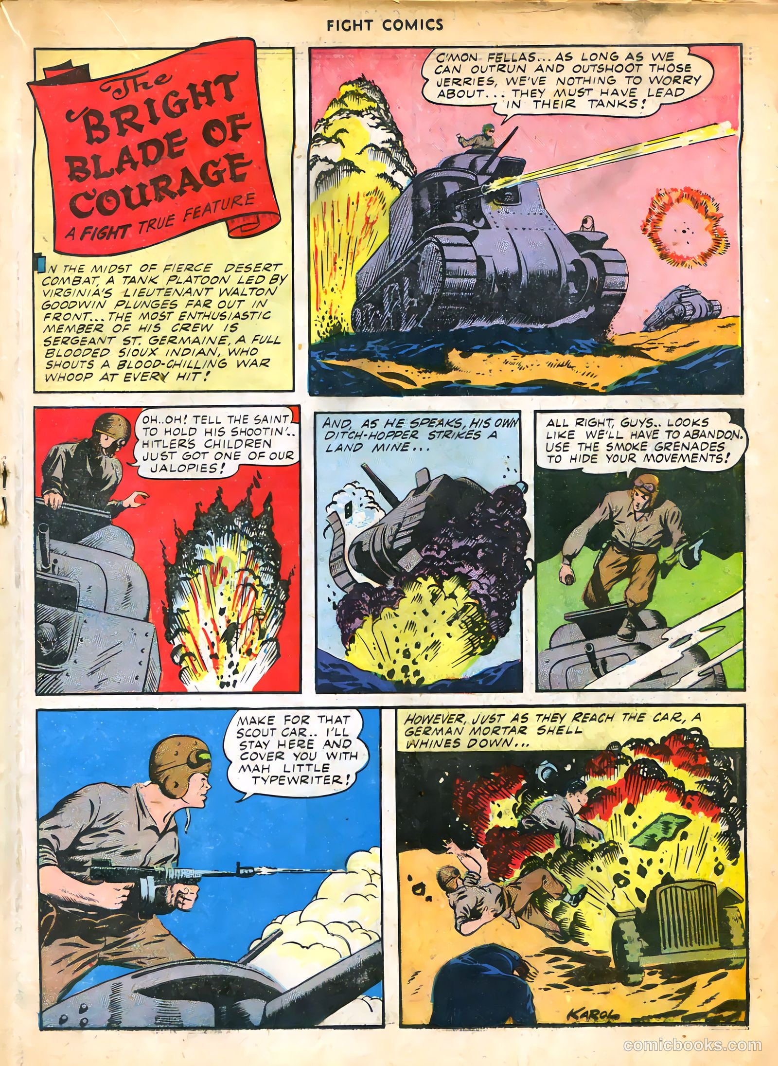 Fight Comics #28 (1943) — page 35 of 60