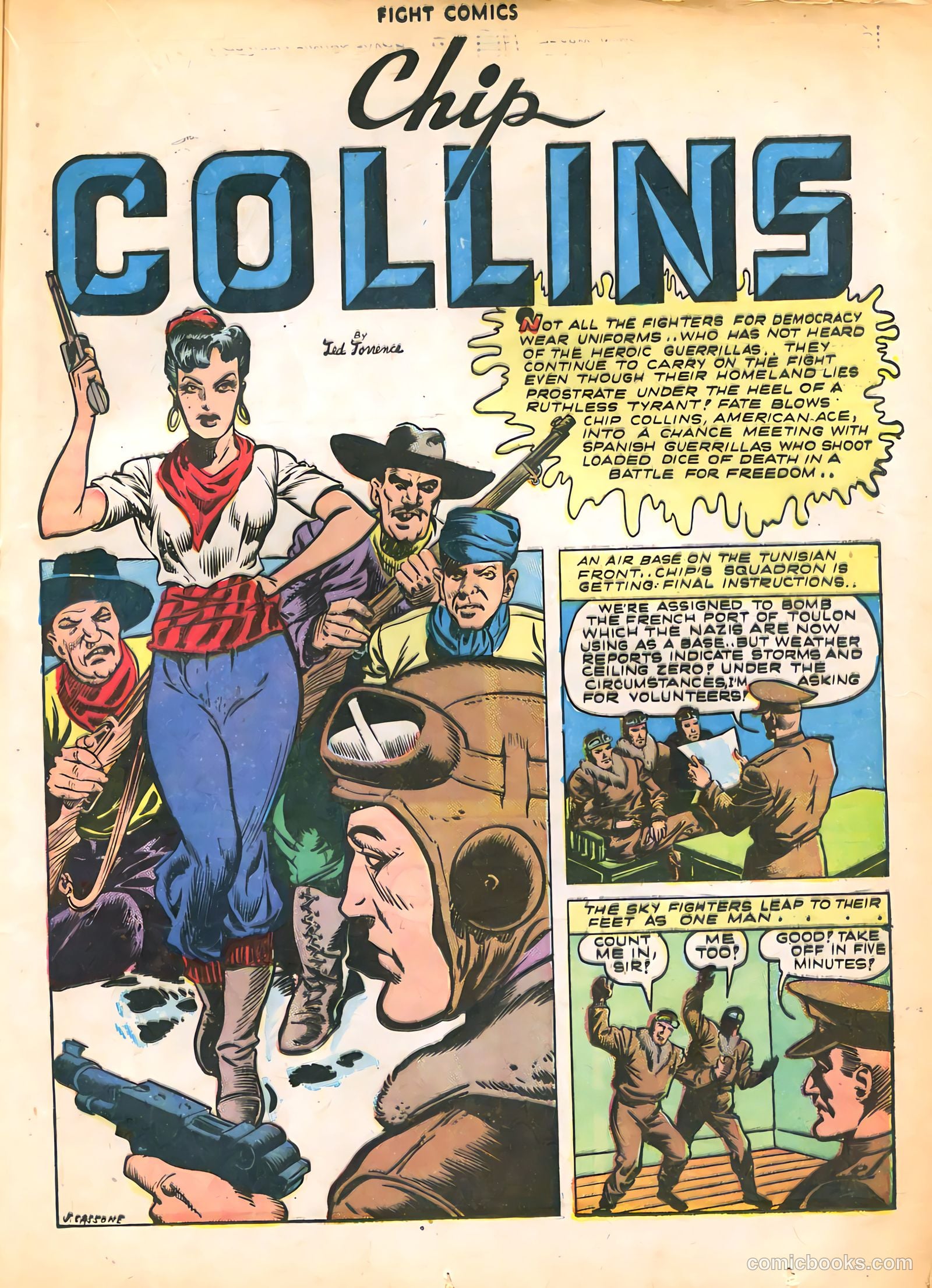 Fight Comics #28 (1943) — page 37 of 60