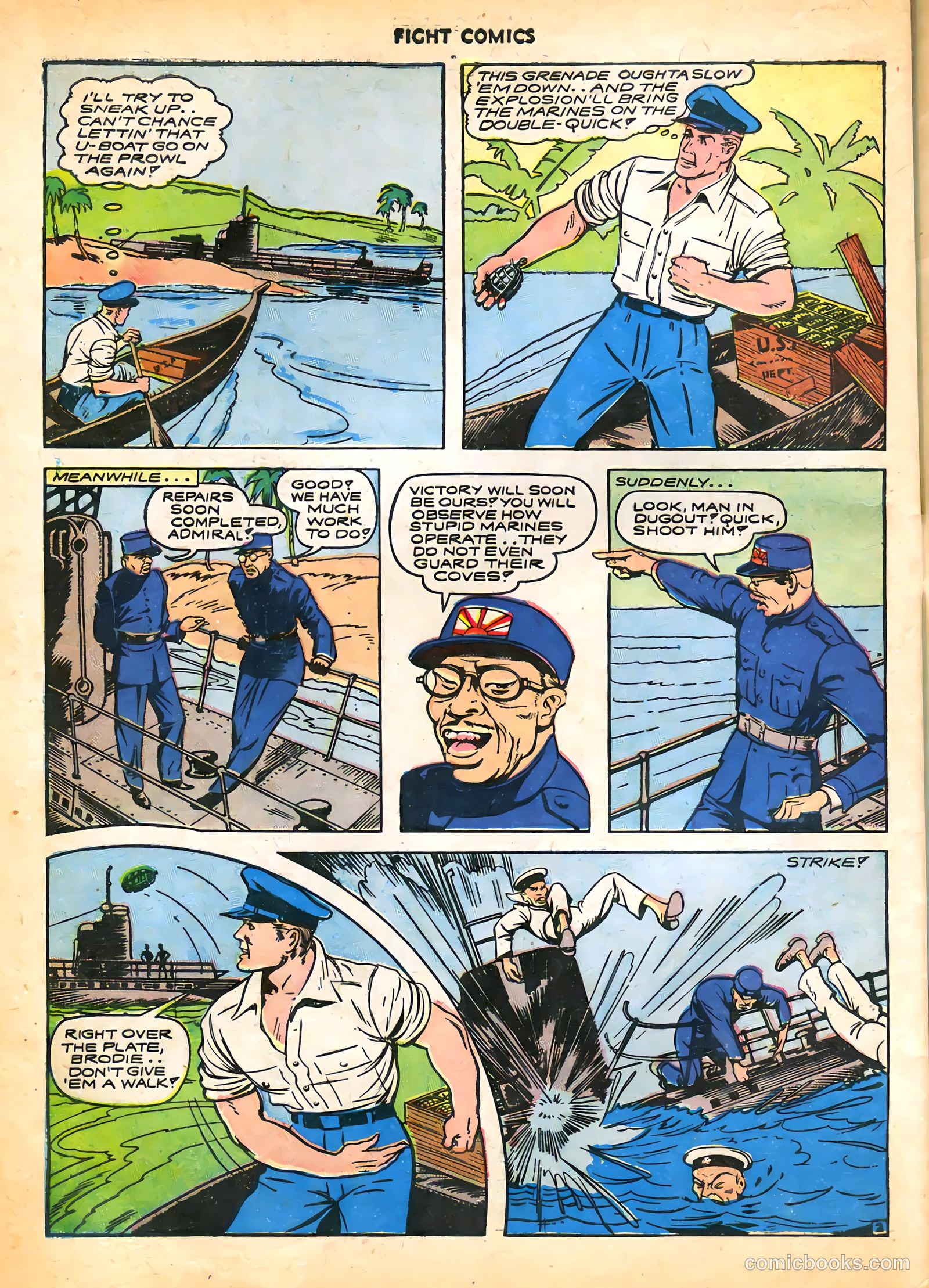 Fight Comics #28 (1943) — page 52 of 60