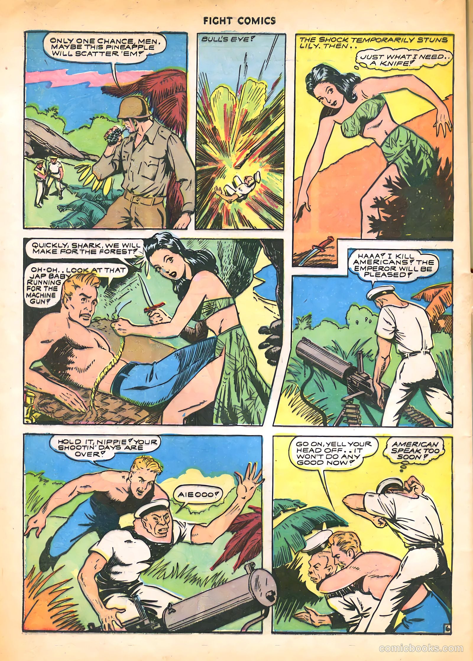 Fight Comics #28 (1943) — page 56 of 60
