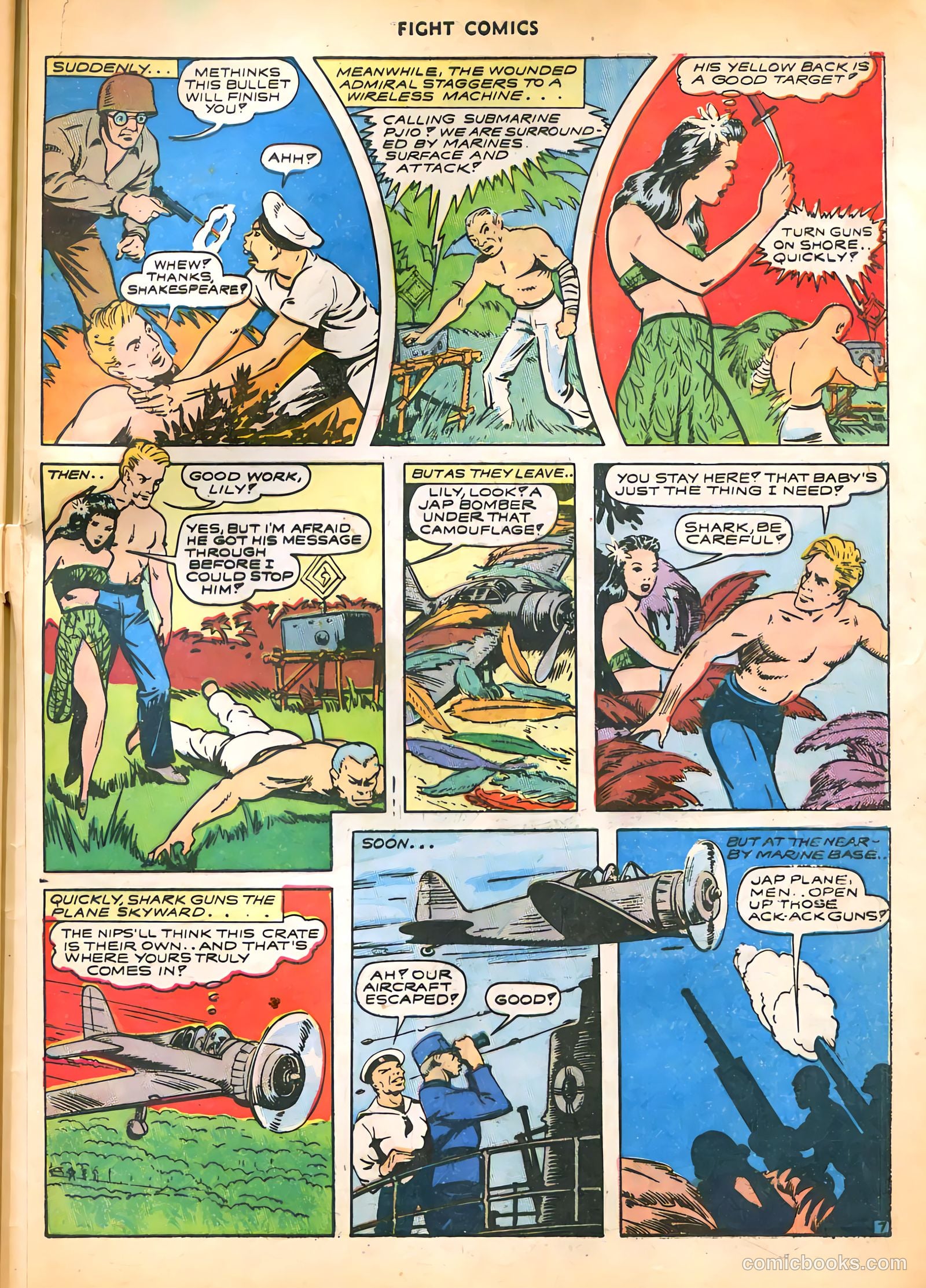 Fight Comics #28 (1943) — page 57 of 60