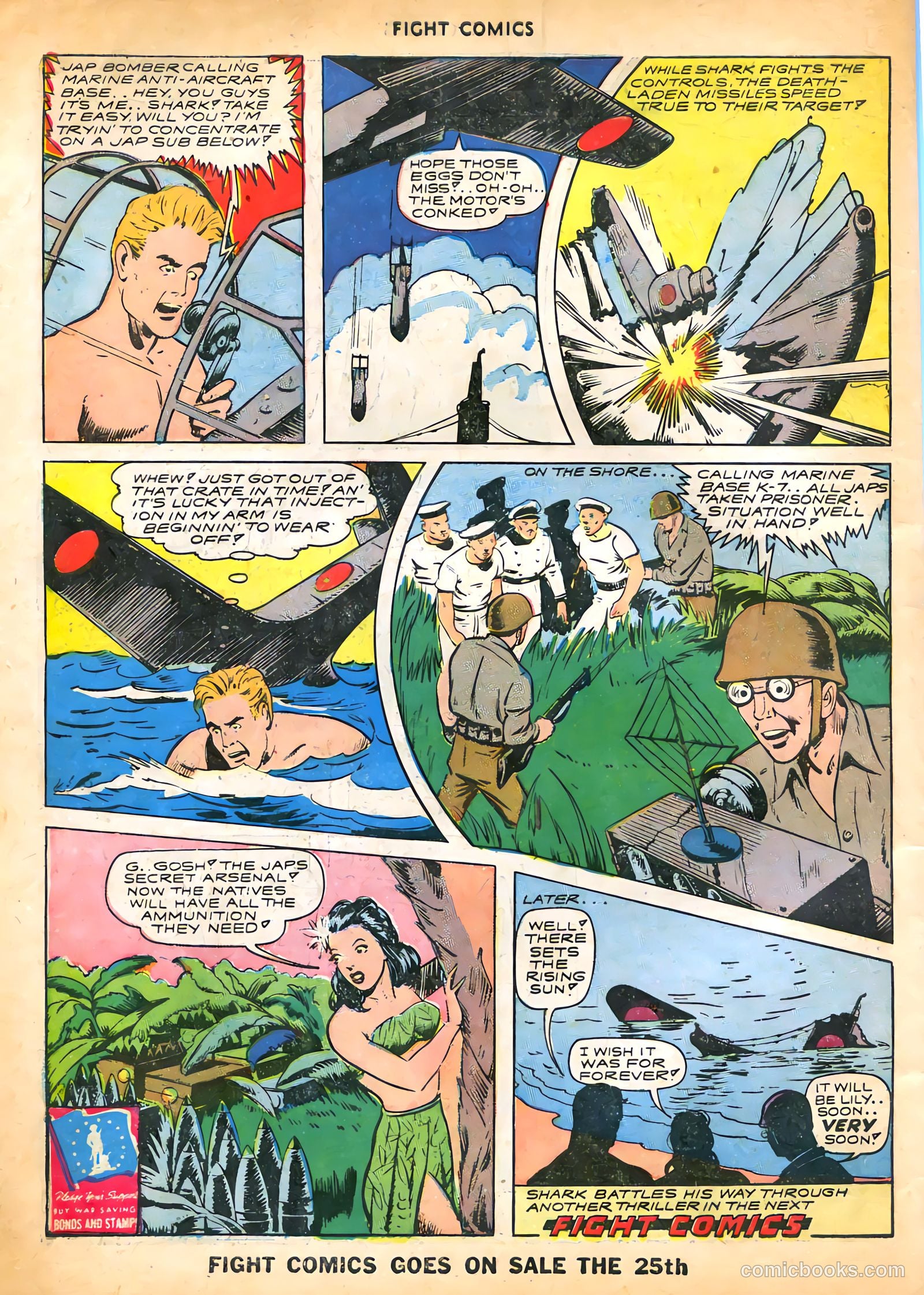 Fight Comics #28 (1943) — page 58 of 60