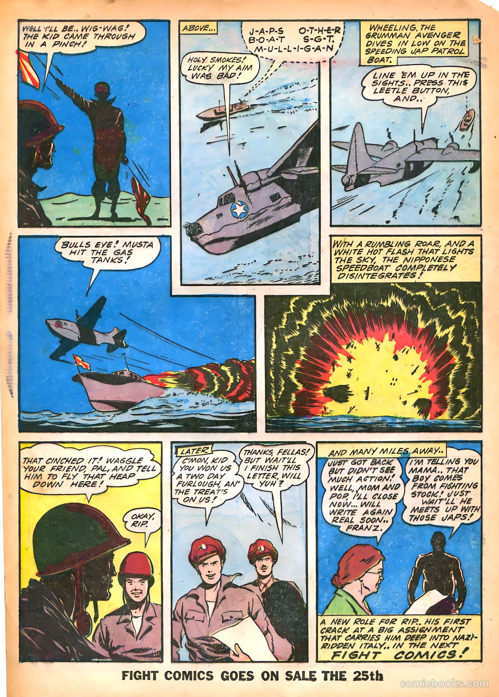 Fight Comics #29 (1943) — page 12 of 60