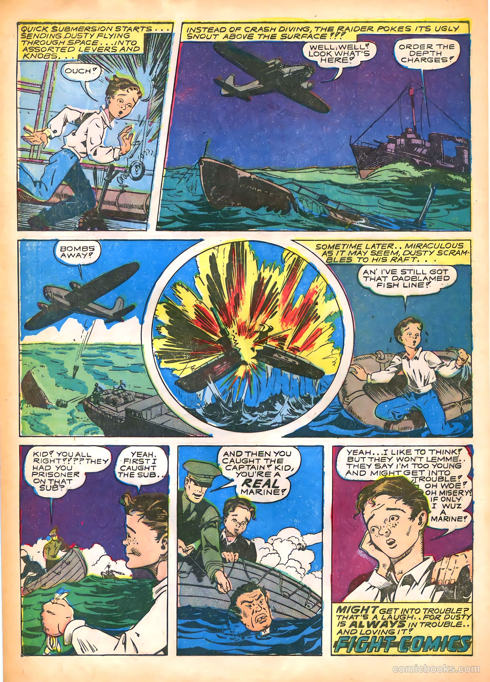 Fight Comics #29 (1943) — page 50 of 60