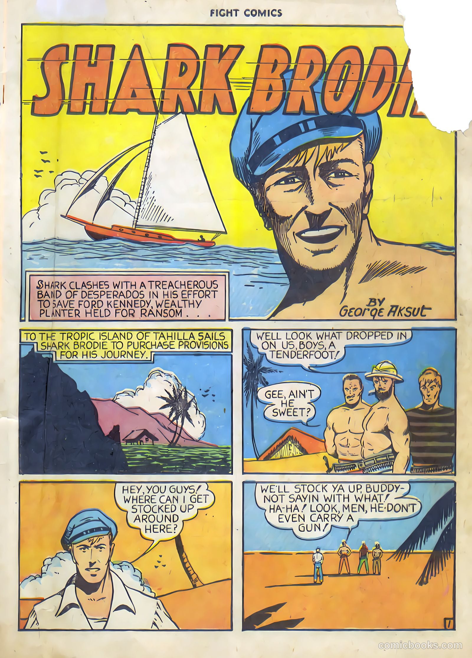 Fight Comics #3 (1940) — page 3 of 68