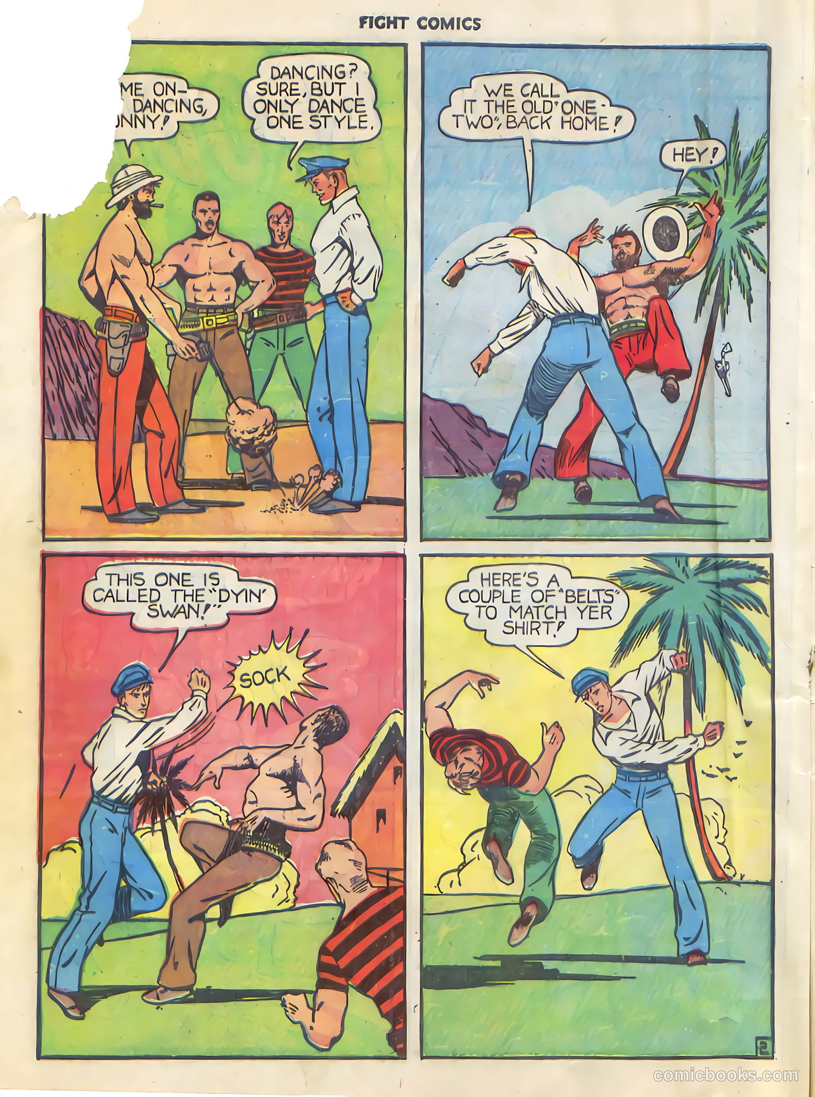 Fight Comics #3 (1940) — page 4 of 68