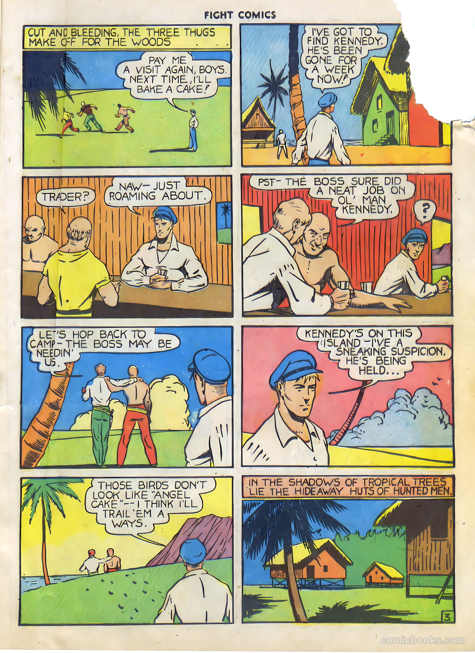 Fight Comics #3 (1940) — page 5 of 68