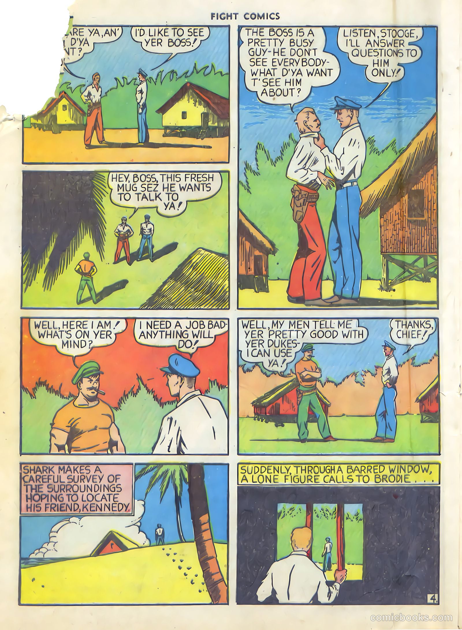 Fight Comics #3 (1940) — page 6 of 68